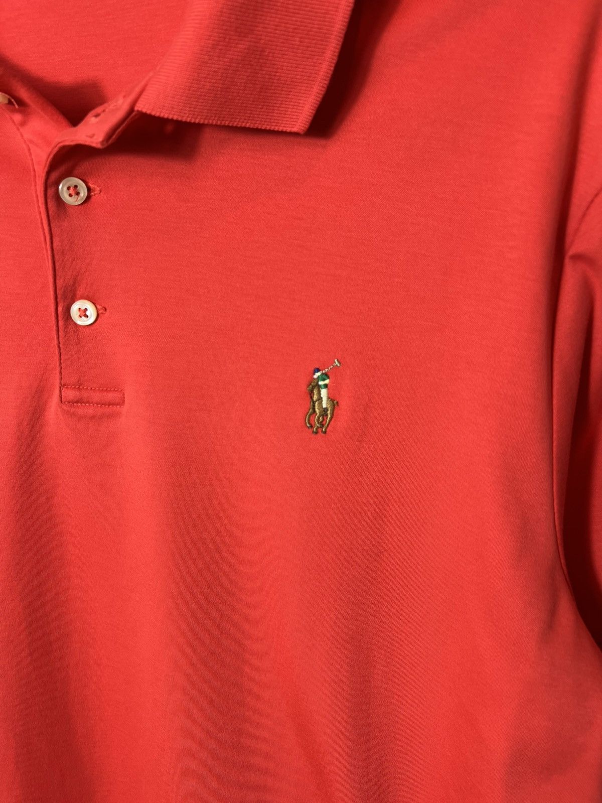 Polo Ralph Lauren Vintage Polo Ralph Lauren Slim Fit Soft Cotton T-shirt Size US L / EU 52-54 / 3 - 3 Thumbnail