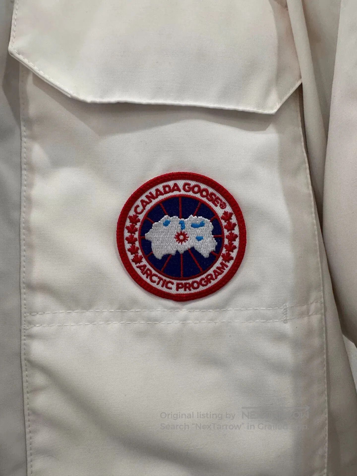 Canada Goose Canada Goose Expedition White Down Jacket XL. Size US XL / EU 56 / 4 - 5 Thumbnail