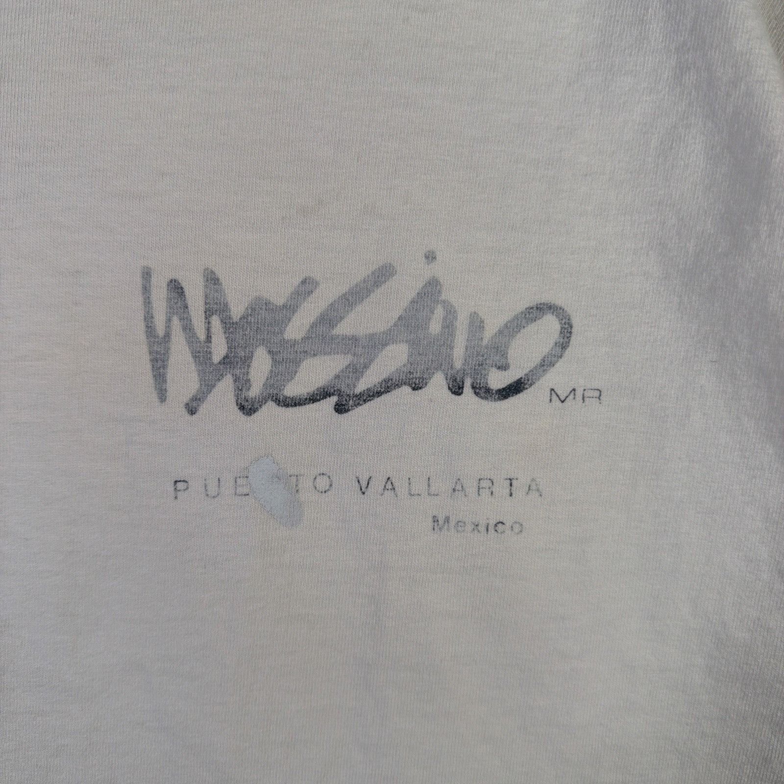 Mossimo Vintage Mossimo Shirt Mens Medium White 90s Stussy Sun Size US M / EU 48-50 / 2 - 7 Thumbnail