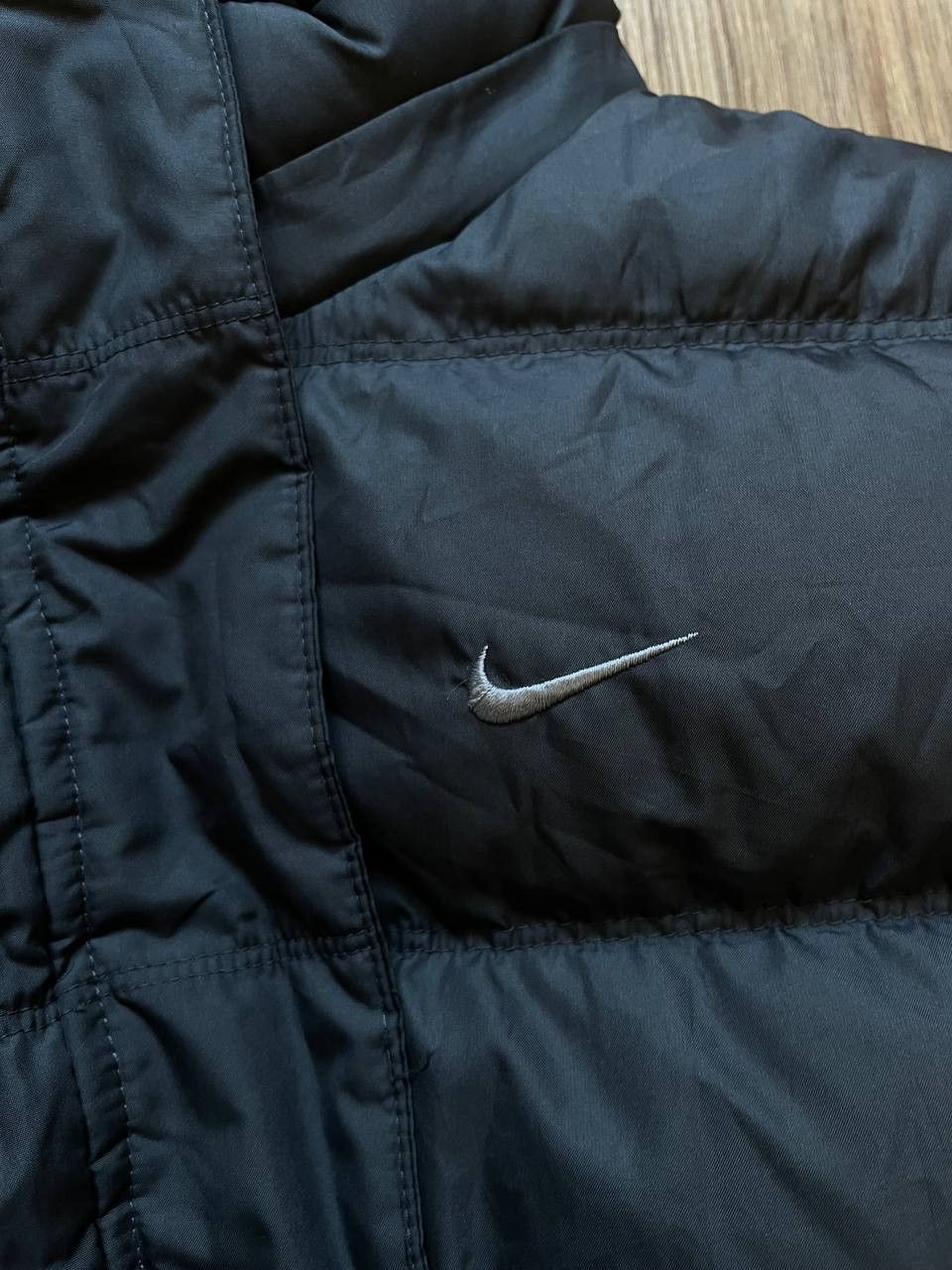 Nike Vintage Down Puffer Jacket Nike Swoosh Y2K Drill Size S / US 4 / IT 40 - 5 Thumbnail