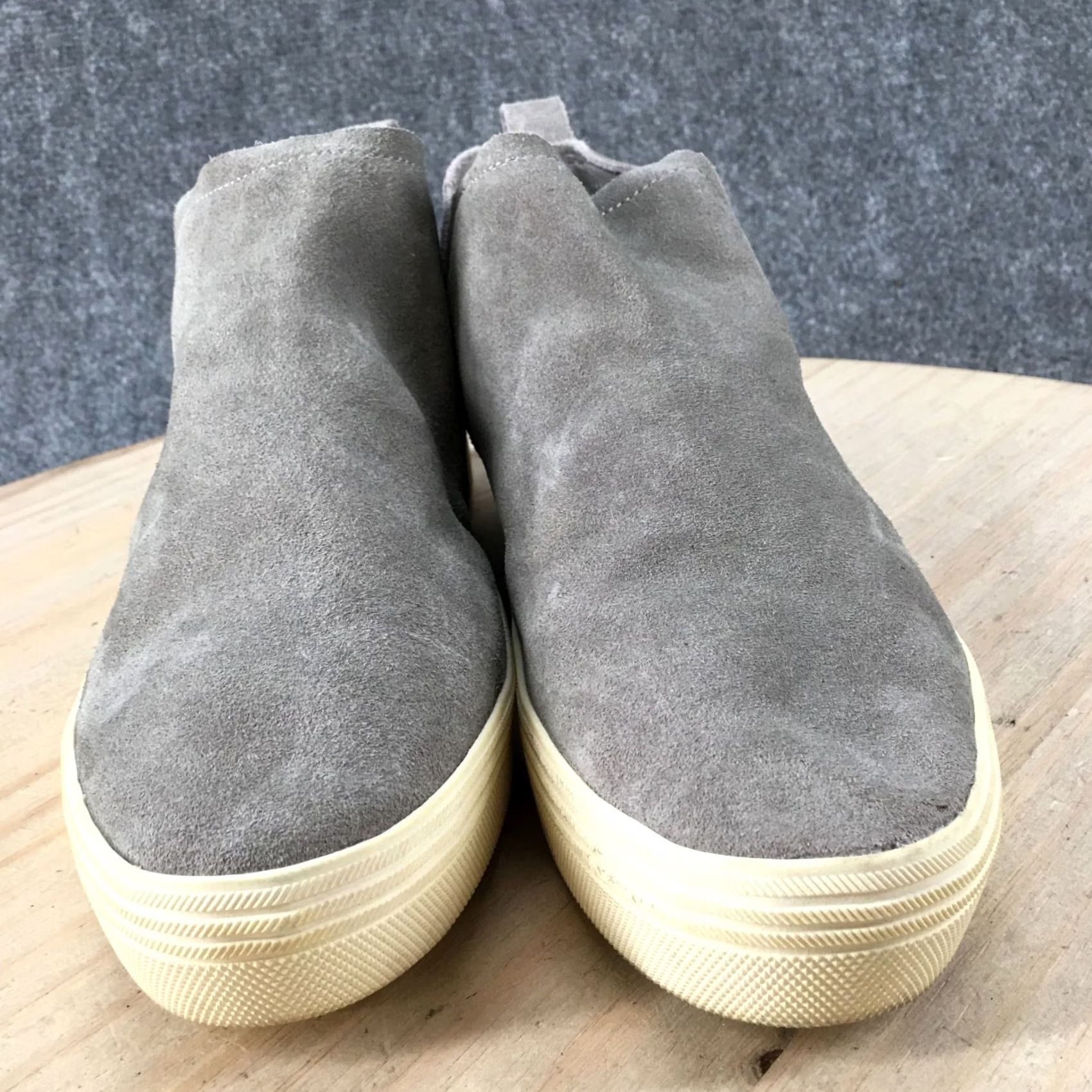 Dolce Vita Dolce Vita Boots Womens 8 M Tasha Ankle Booties Gray Leather Pull On Size US 8 / IT 38 - 6 Thumbnail