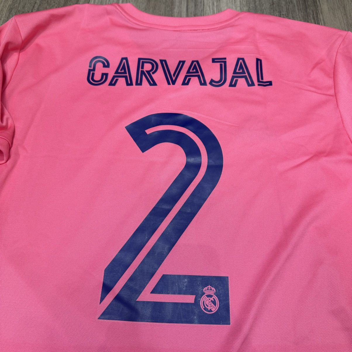 Adidas Real Madrid 20/21 C/L away shirt #2 Carvajai Size US XL / EU 56 / 4 - 5 Thumbnail