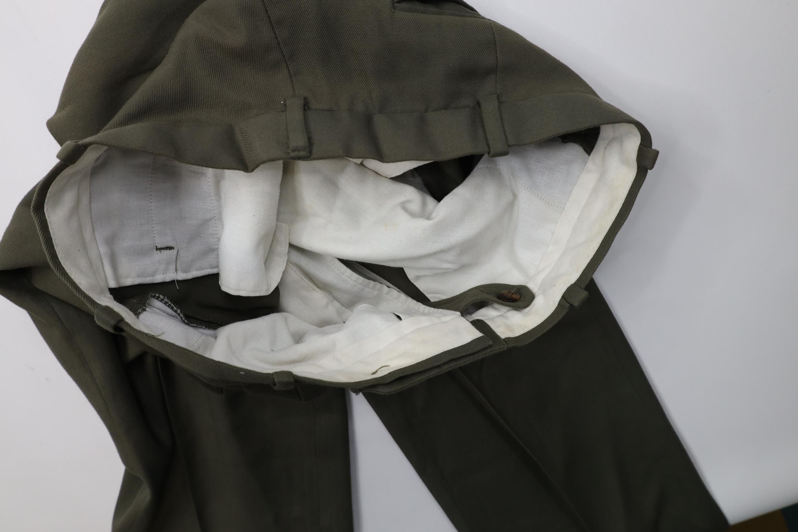 Vintage Vintage 90s Streetwear Gabardine Blend Knit Chino Pants Size US 31 - 8 Thumbnail