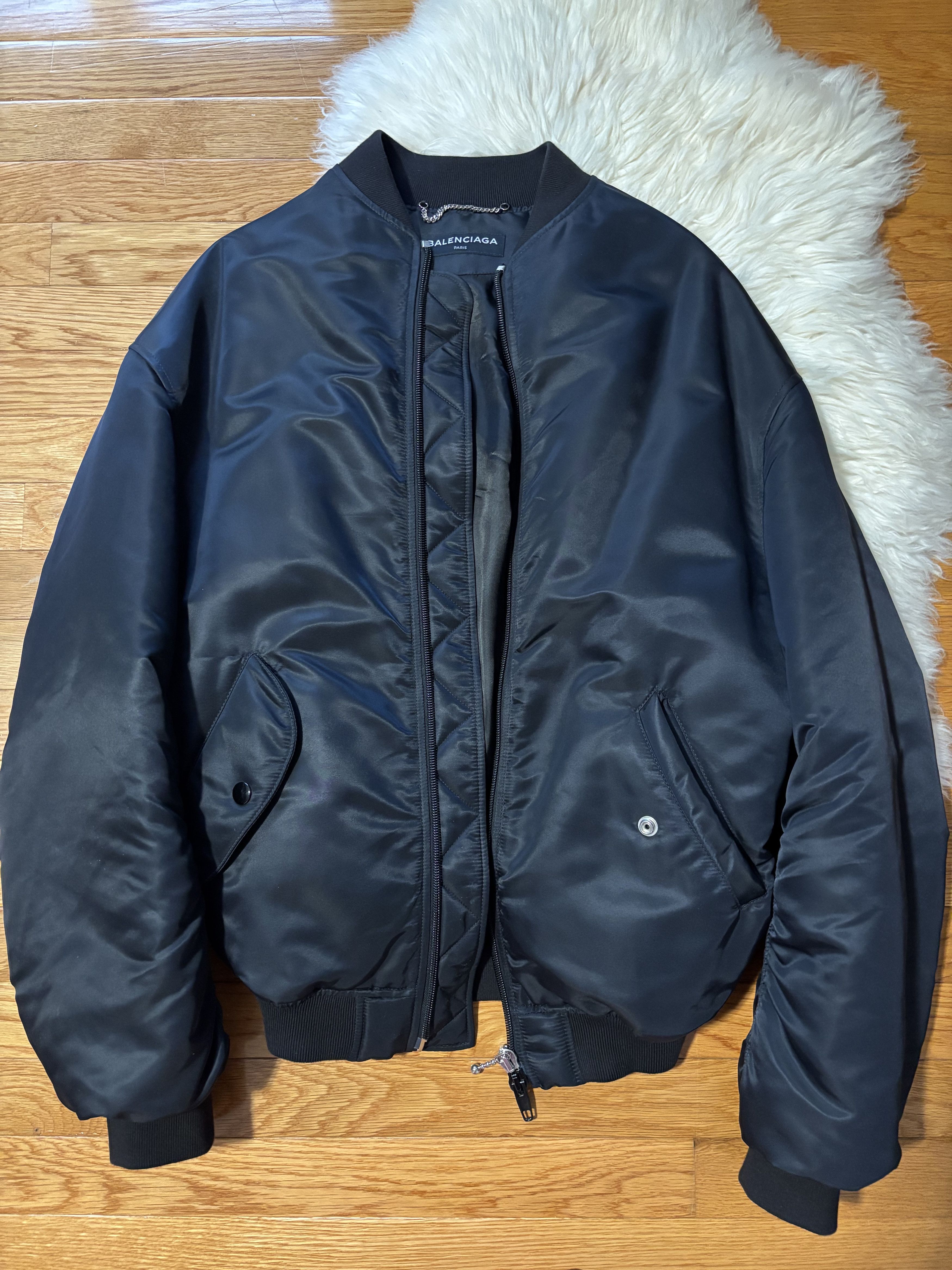 Balenciaga SS18 SINNERS BOMBER JACKET Size US S / EU 44-46 / 1 - 2 Thumbnail