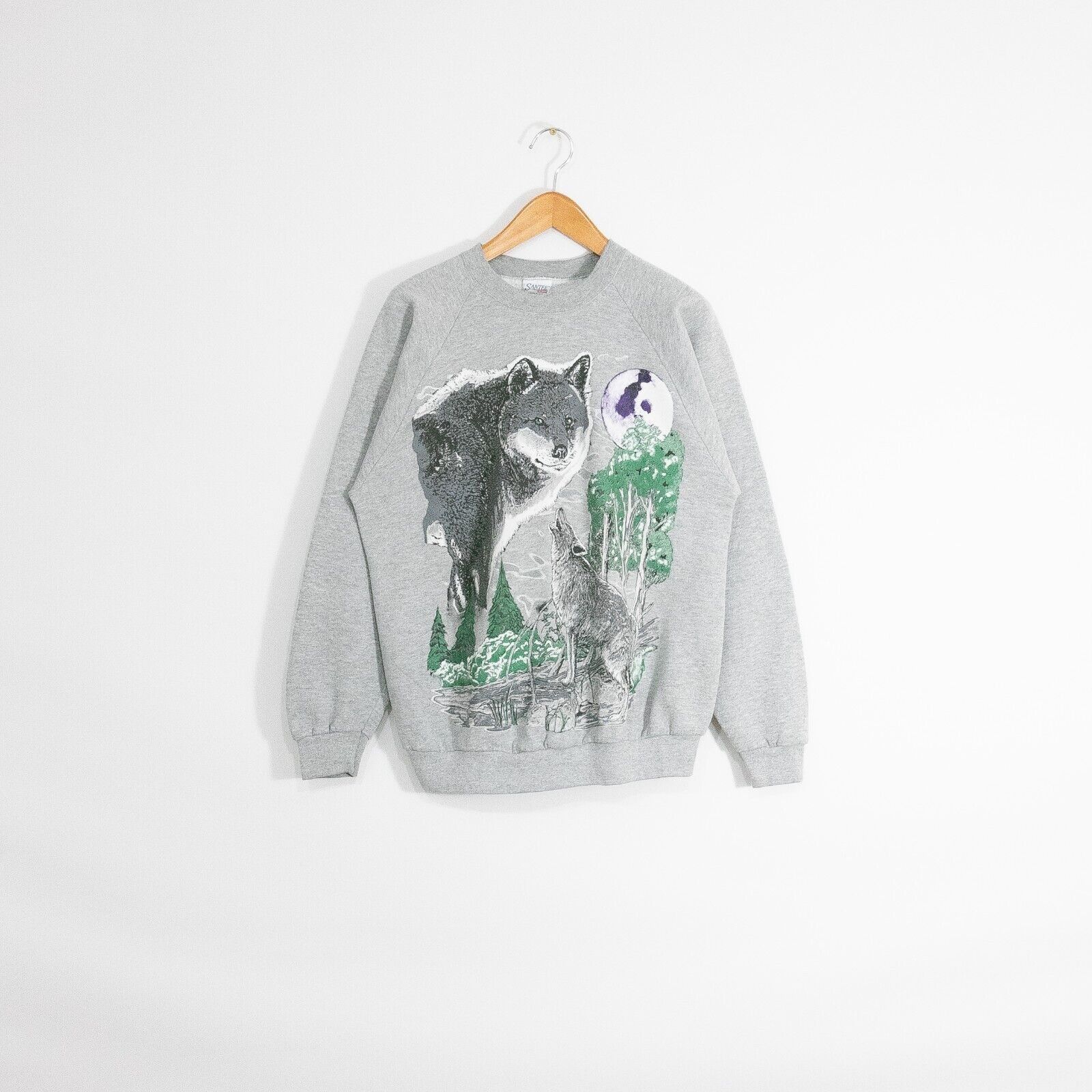 Vintage Wolf Sweatshirt | Grailed