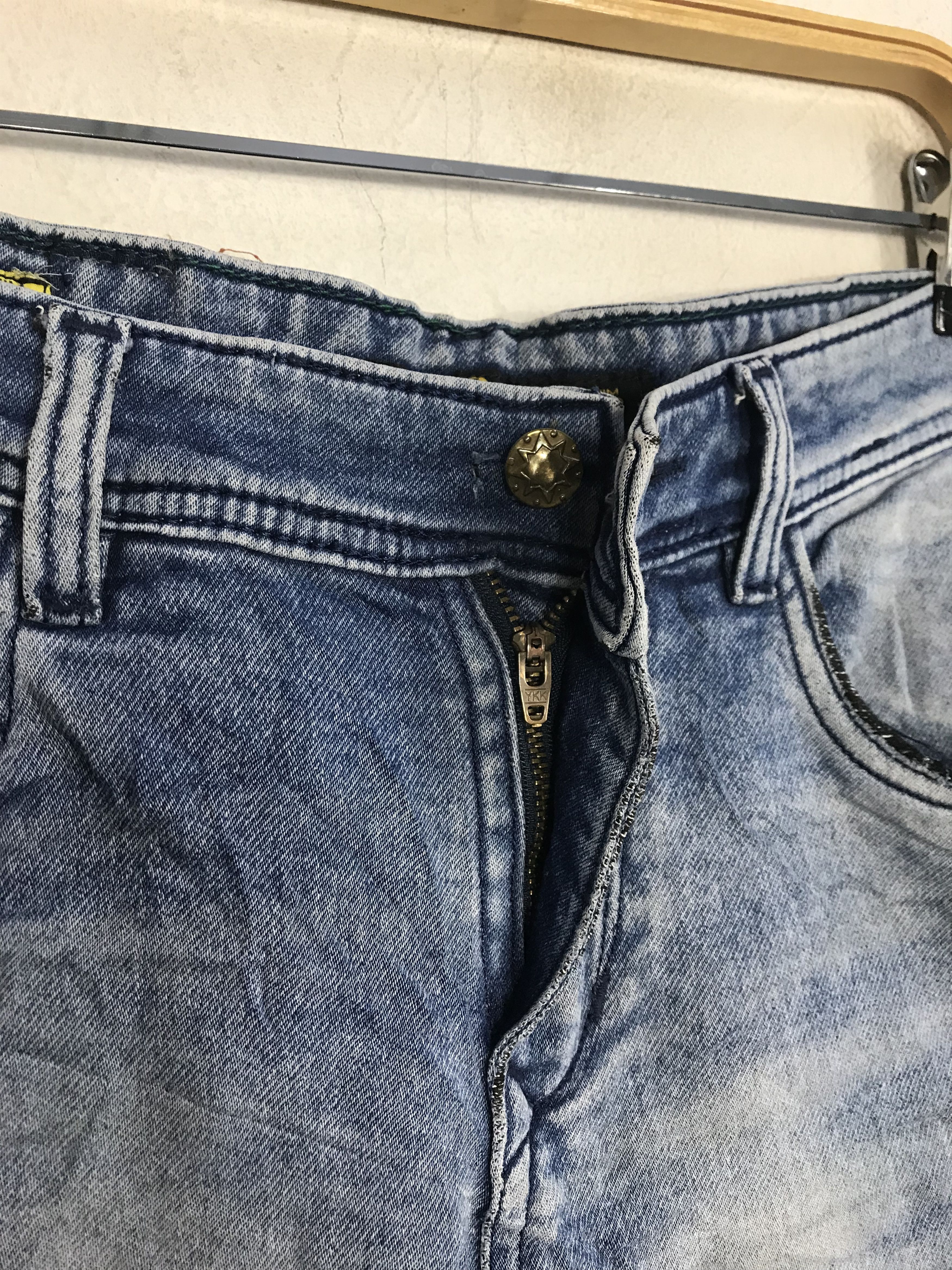 G-Star G Star Raw Denim 3301 Jeans Pant Punk Rock Style Skinny Size US 31 - 7 Thumbnail