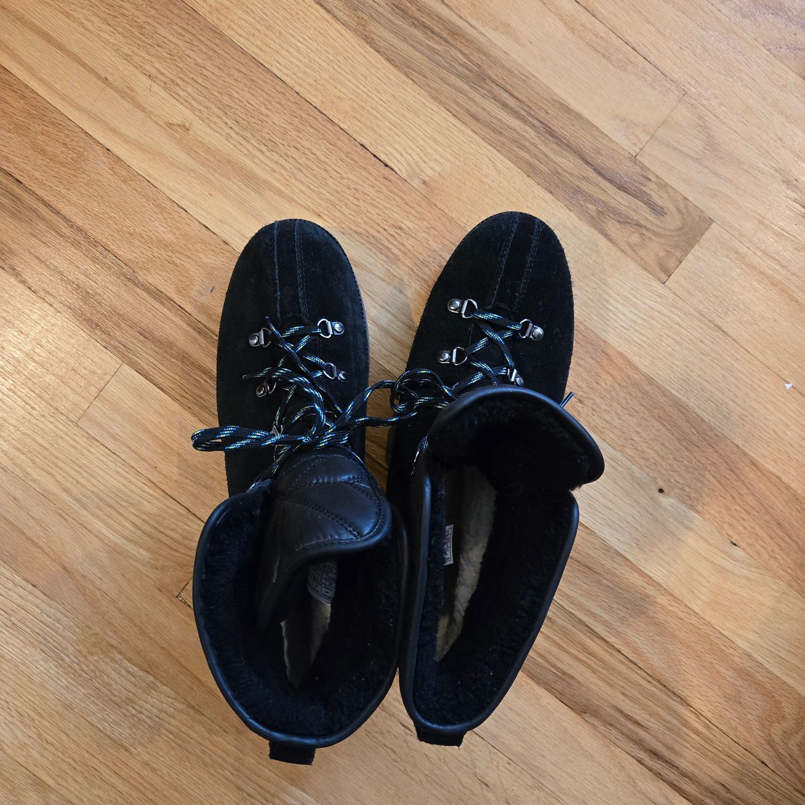 Ugg UGG Birch Lace-Up Black Boot Women's 11 Size US 11 / IT 41 - 4 Thumbnail