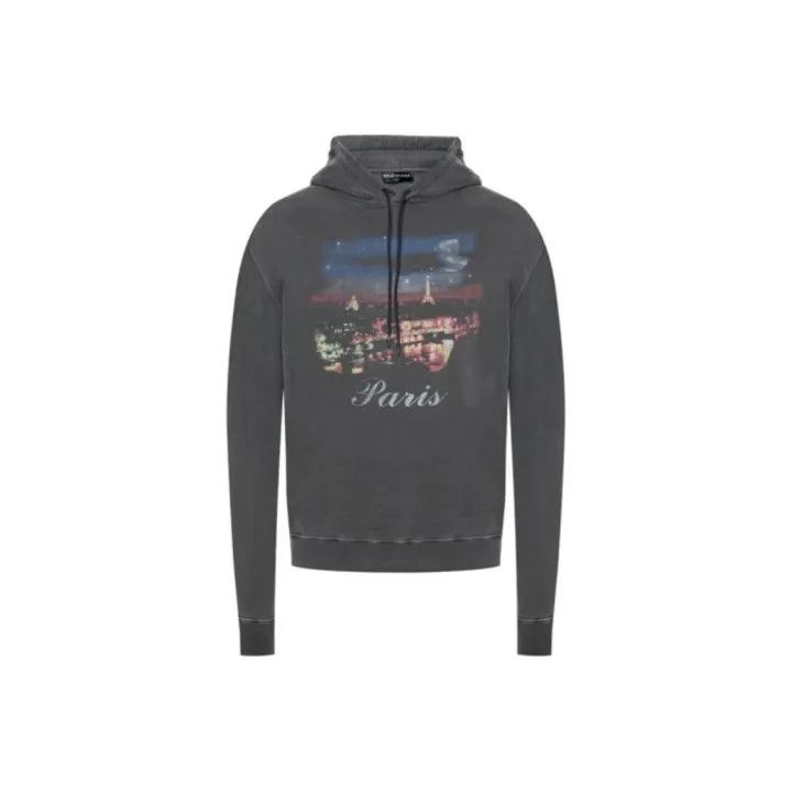 Balenciaga Balenciaga Night Scene Graphic Hoodie for Men 0079 Size US S / EU 44-46 / 1 - 1 Thumbnail