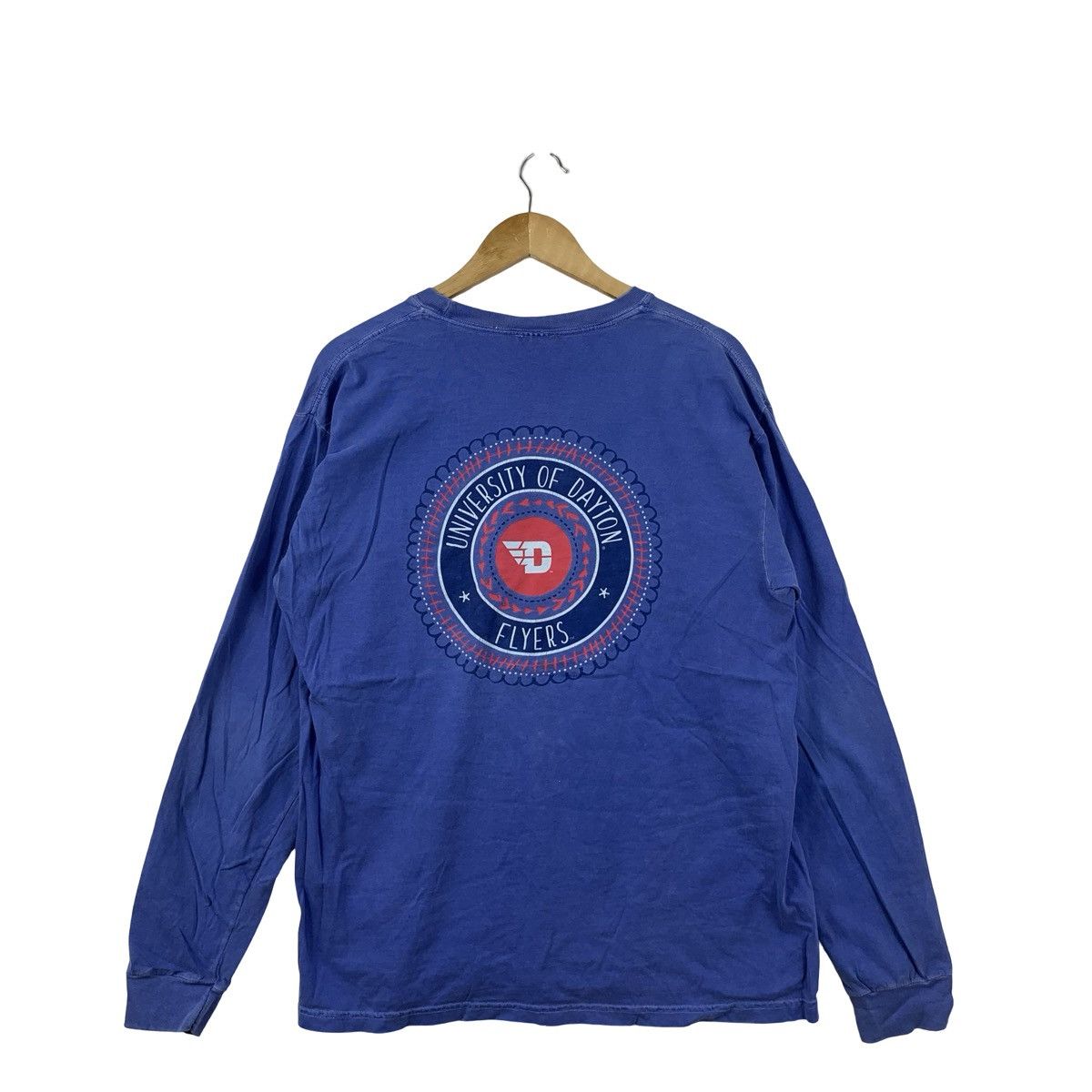 Vintage Vintage Y2K THE DAYTON FLYERS Basketball University Tee Size US L / EU 52-54 / 3 - 1 Thumbnail