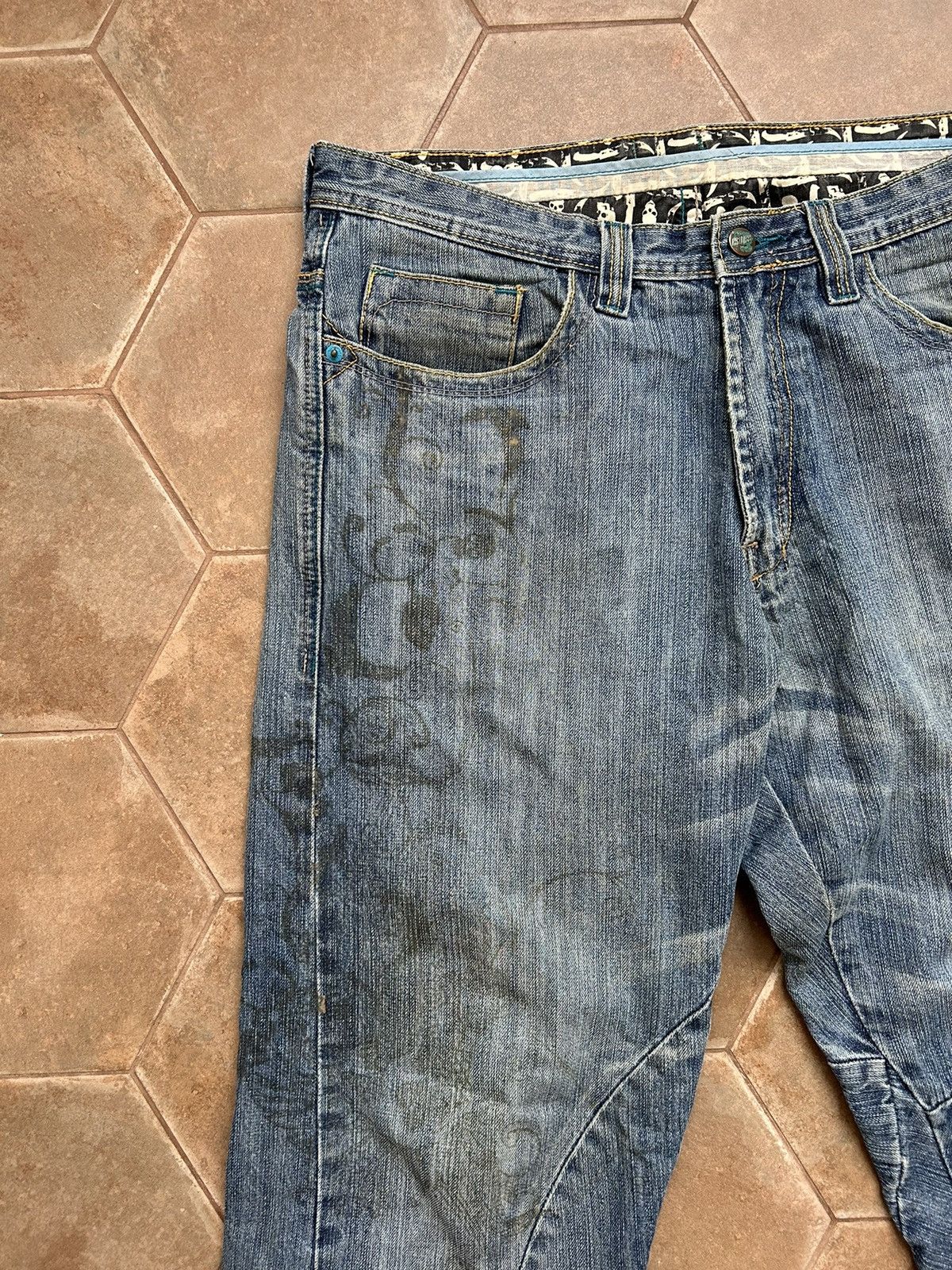 Artful Dodger ARTFUD DODGER VINTAGE DENIM Y2K jeans BAGGY Size US 34 / EU 50 - 4 Thumbnail