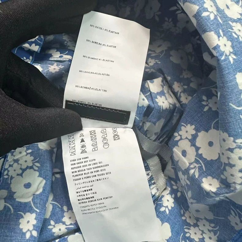 Prada Prada Short-sleeved dress with broken flowers 2503-Nextarro Size XS / US 0-2 / IT 36-38 - 7 Thumbnail