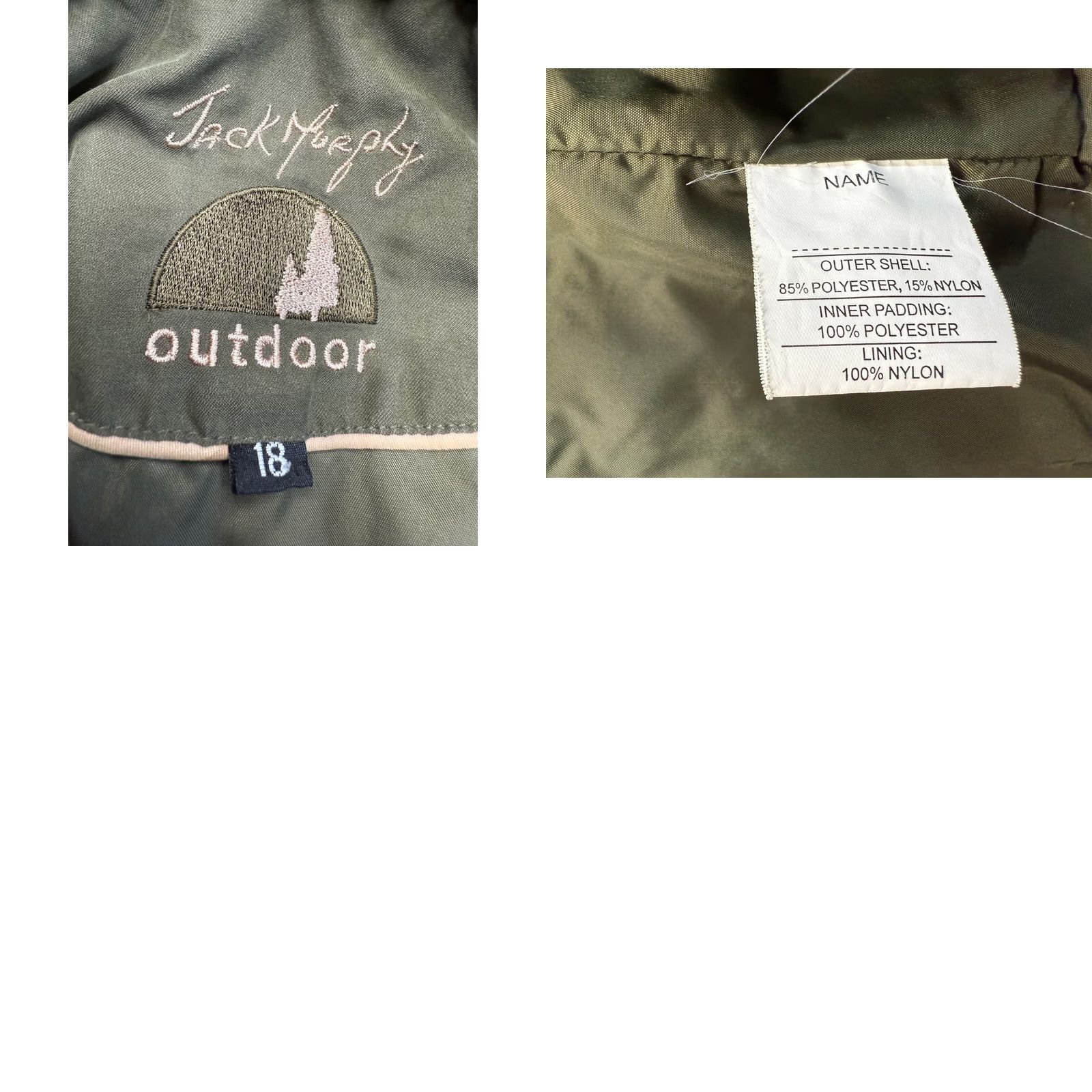 Vintage Jack Murphy Green Vest Womens size 18 Size XXL / US 16-18 / IT 52-54 - 10 Thumbnail