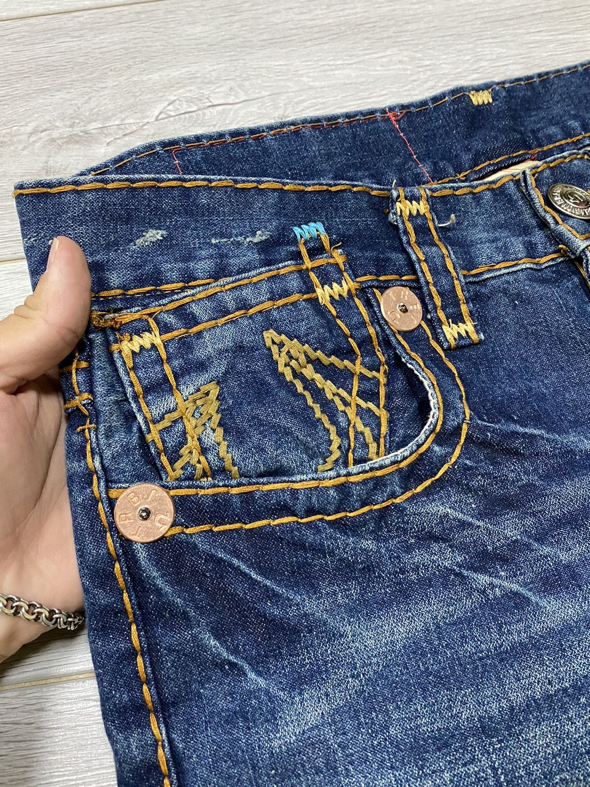 True Religion True Religion Buddha RARE vintage Billy super T jeans Size US 32 / EU 48 - 5 Thumbnail