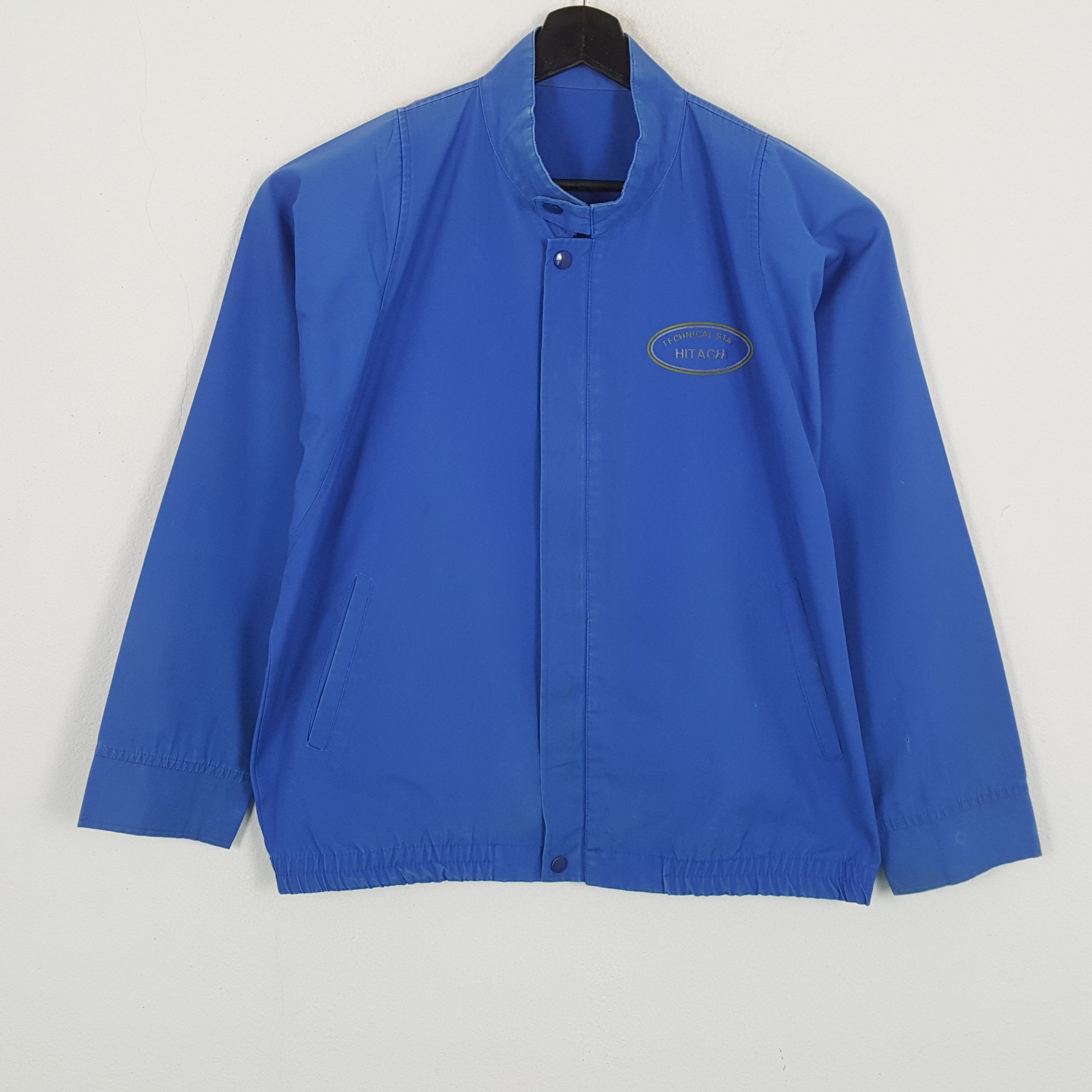 Japanese Brand × Vintage HITACHI CUSTOMER SERVICE Japanese Electronic Workwear Jacket Size US L / EU 52-54 / 3 - 3 Thumbnail