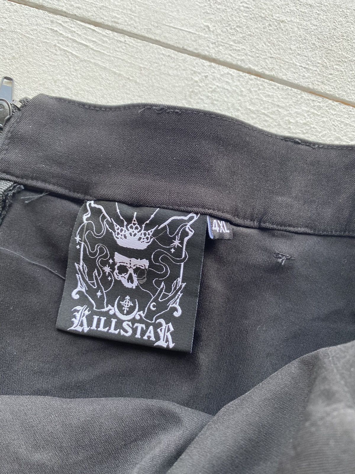 Japanese Brand × Killstar 🔥Gothic Punk Opium Killstar Skirt Women 39Us Sz Y2k Goth Emo Size 39" - 3 Thumbnail