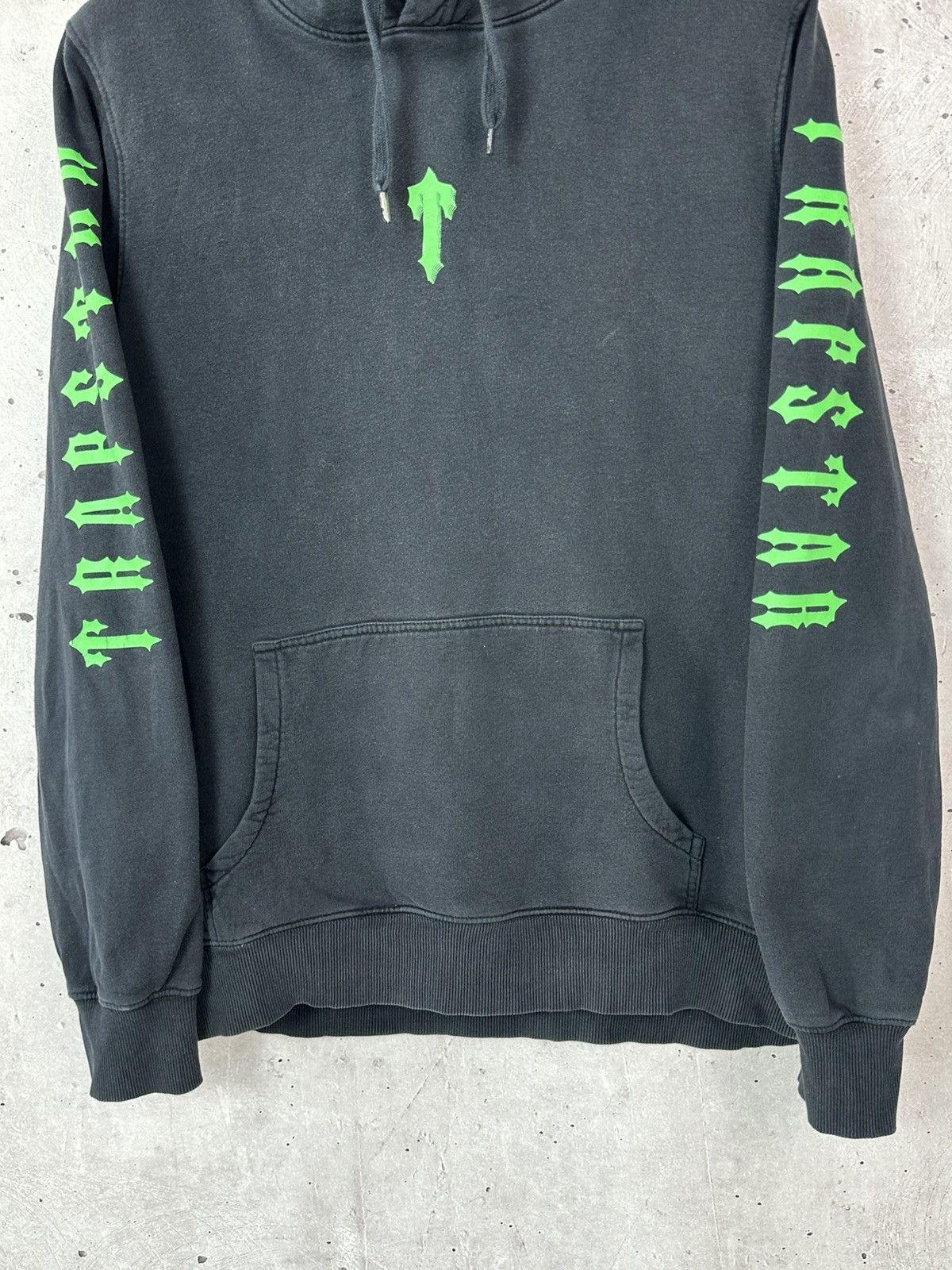 Trapstar London × Vintage Trapstar Printed Black Long Sleeve Hoodie Size US XL / EU 56 / 4 - 6 Thumbnail