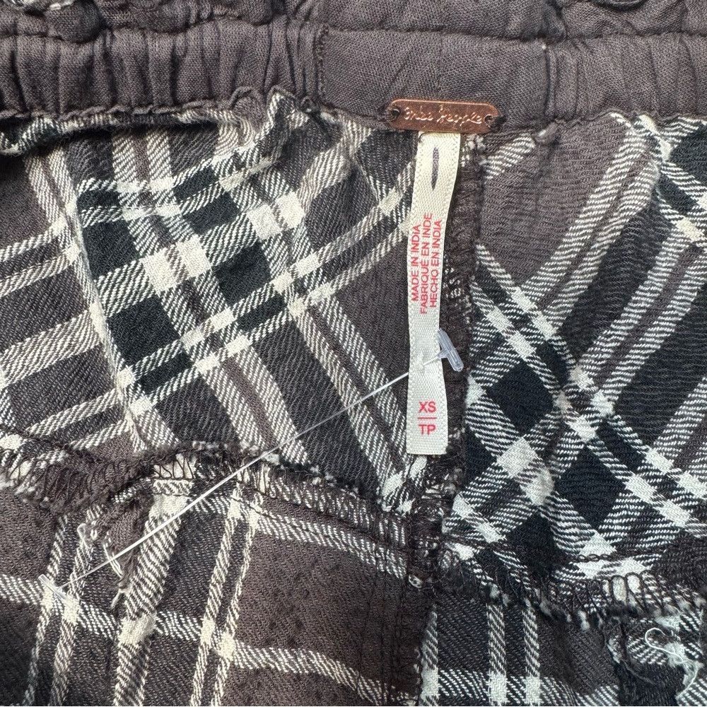Free People New Free People Hudson Canyon Charcoal Combo Pants Size XS Size 26" / US 2 / IT 38 - 7 Thumbnail