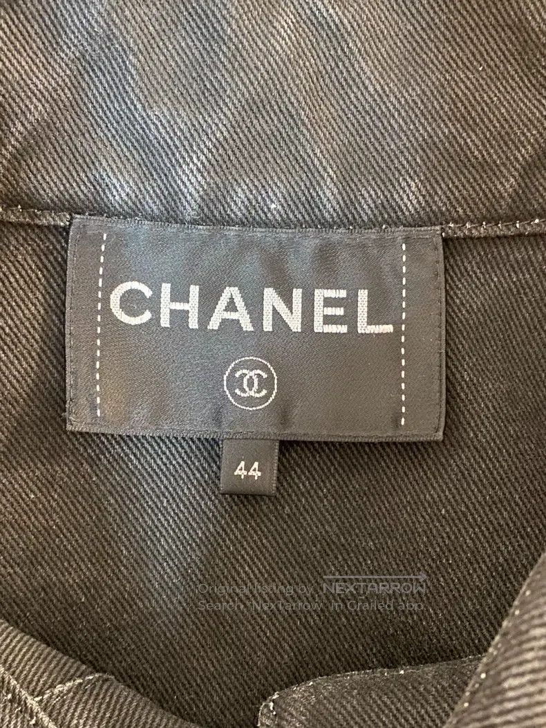 Chanel Chanel 22C sun-printed denim jacket Size US S / EU 44-46 / 1 - 8 Thumbnail