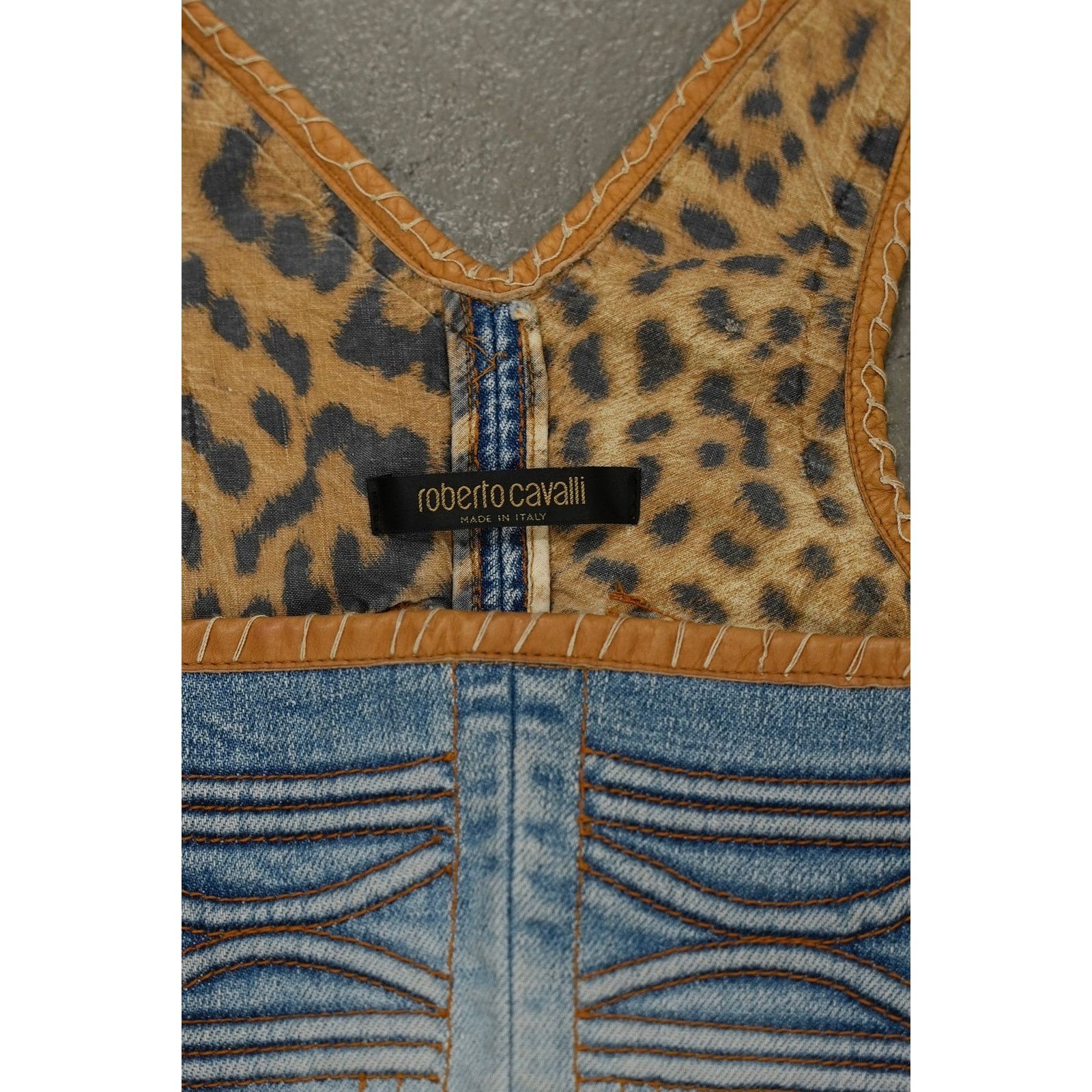Roberto Cavalli 2004 Roberto Cavalli 3D armor corset top Size M / US 6-8 / IT 42-44 - 2 Thumbnail