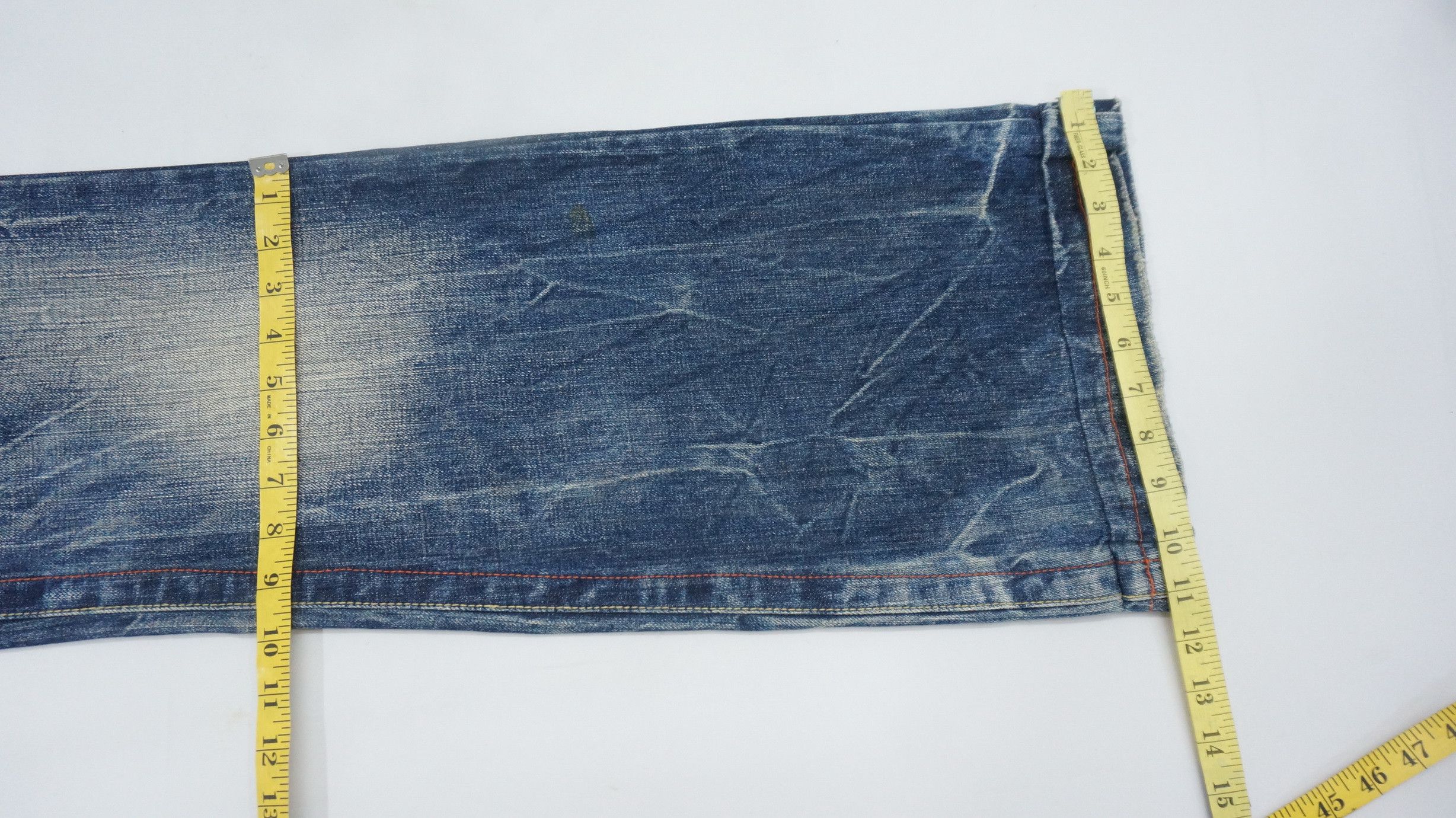 Japanese Brand Red Pepper Wide Leg Lowrise Jeans Size US 29 - 17 Thumbnail