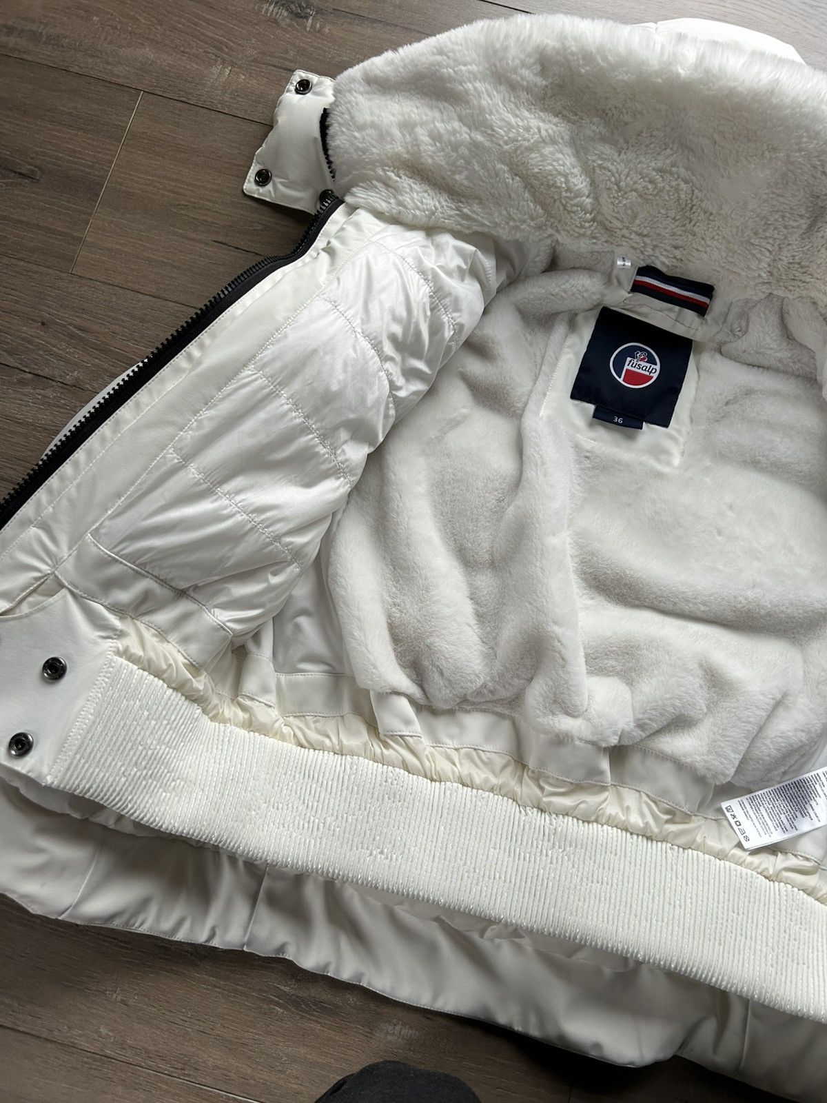 Fusalp Fusalp Dolores white warm city ski jacket S Size S / US 4 / IT 40 - 9 Thumbnail