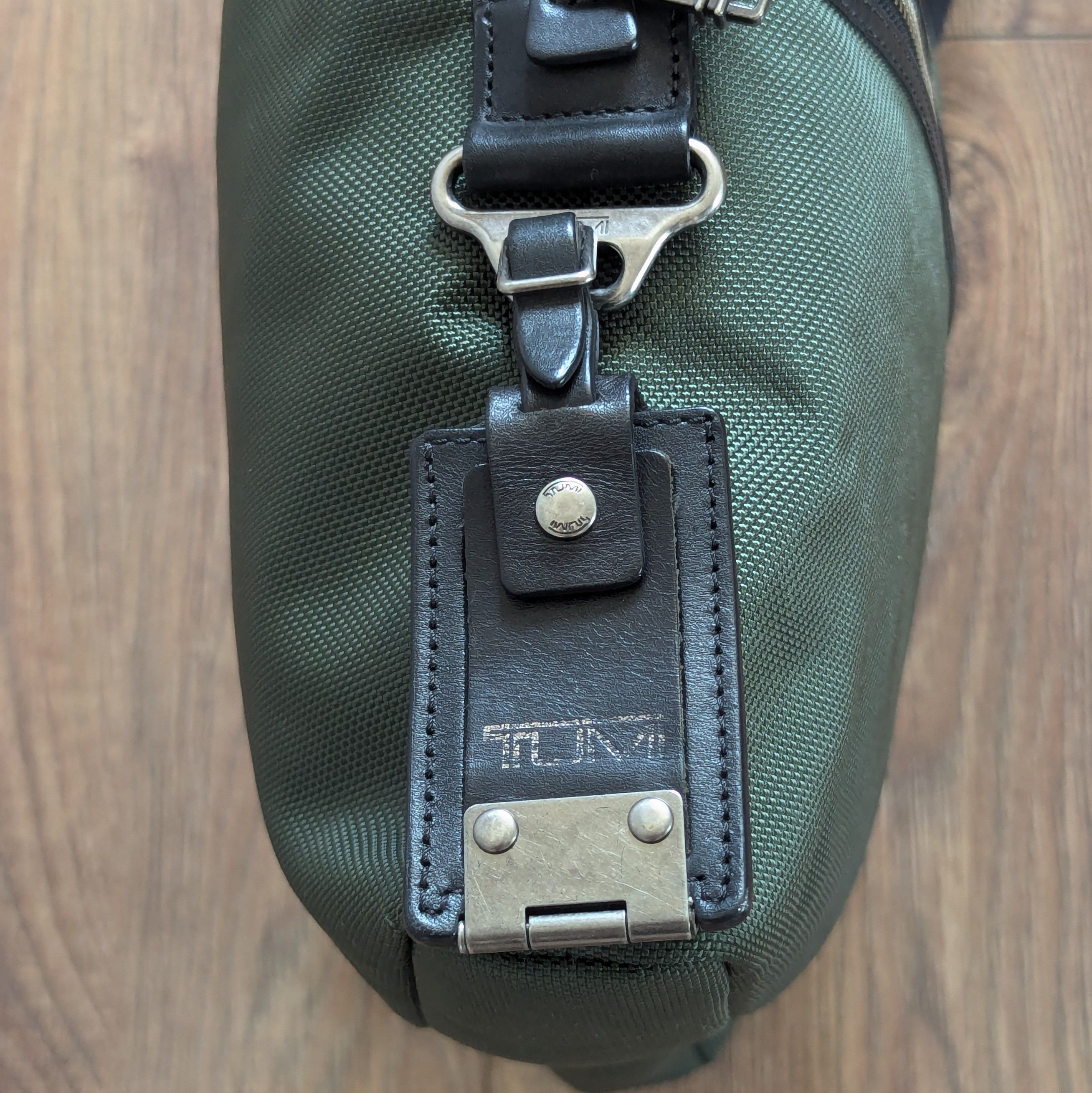 Tumi Tumi Alpha Bravo Messenger Laptop Messenger Bag Dark Green Size ONE SIZE - 9 Thumbnail