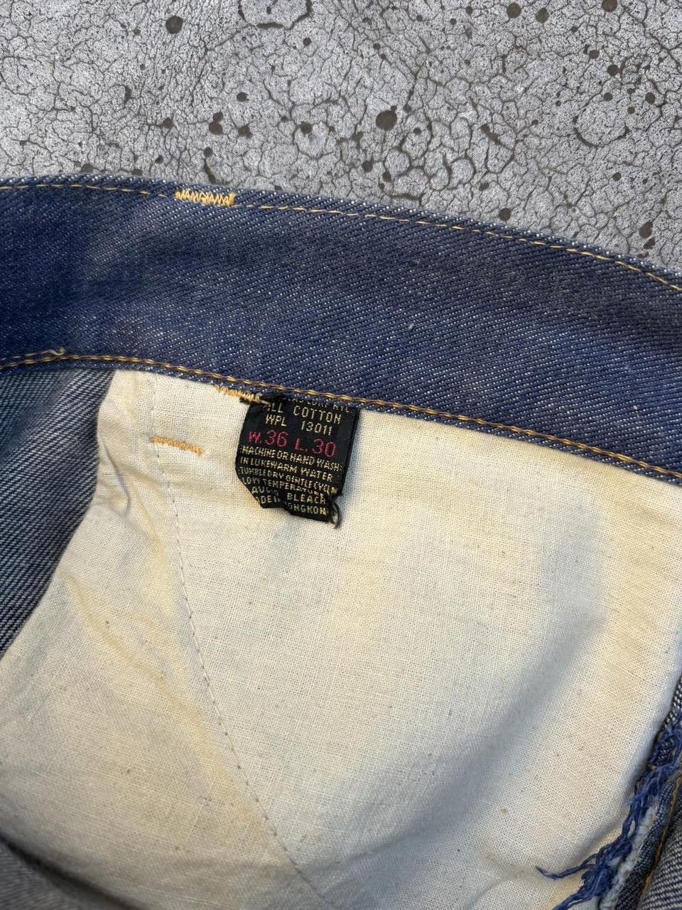 Vintage Vintage 80s Liberty Bootcut Blue Jeans Size US 34 / EU 50 - 3 Thumbnail