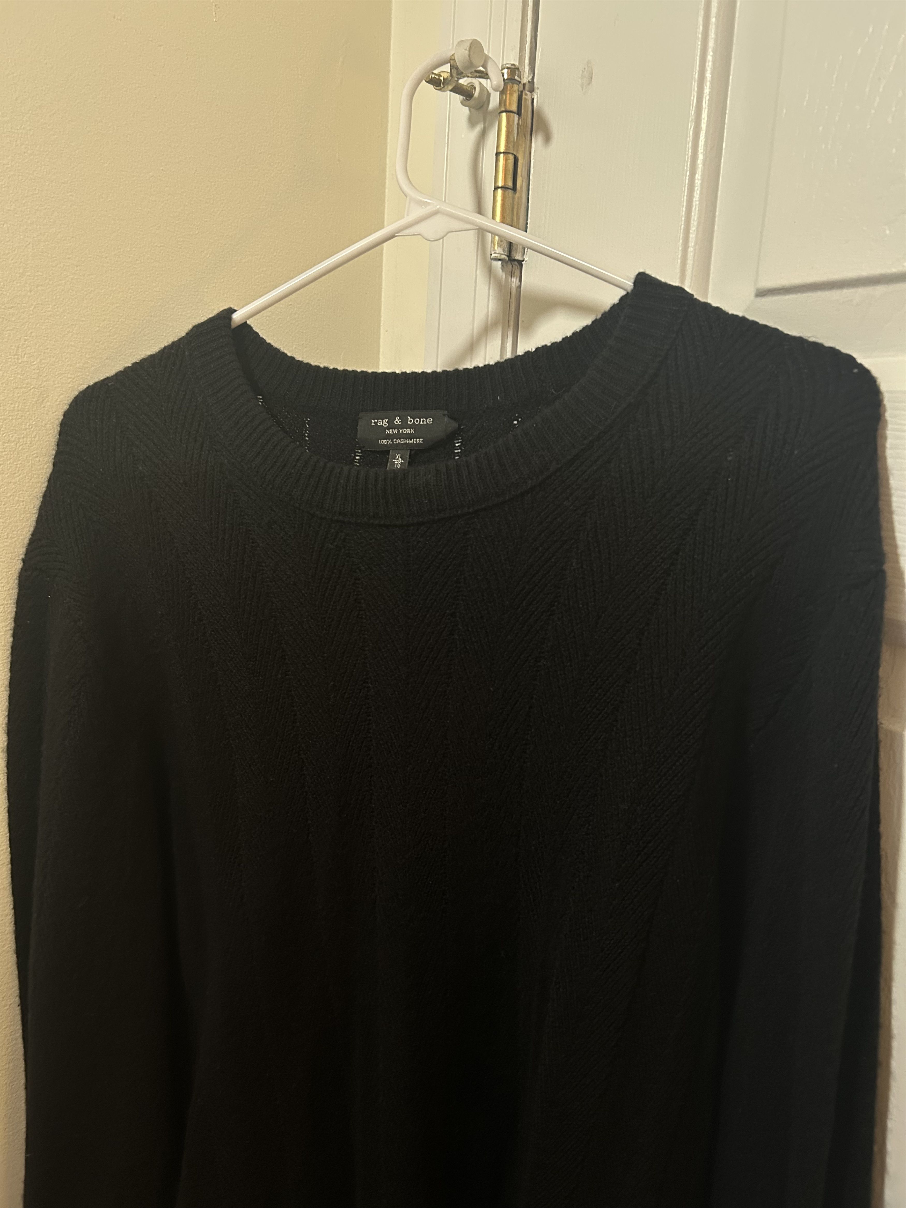 Rag & Bone Rag & Bone Black Sweater Size US XL / EU 56 / 4 - 4 Thumbnail