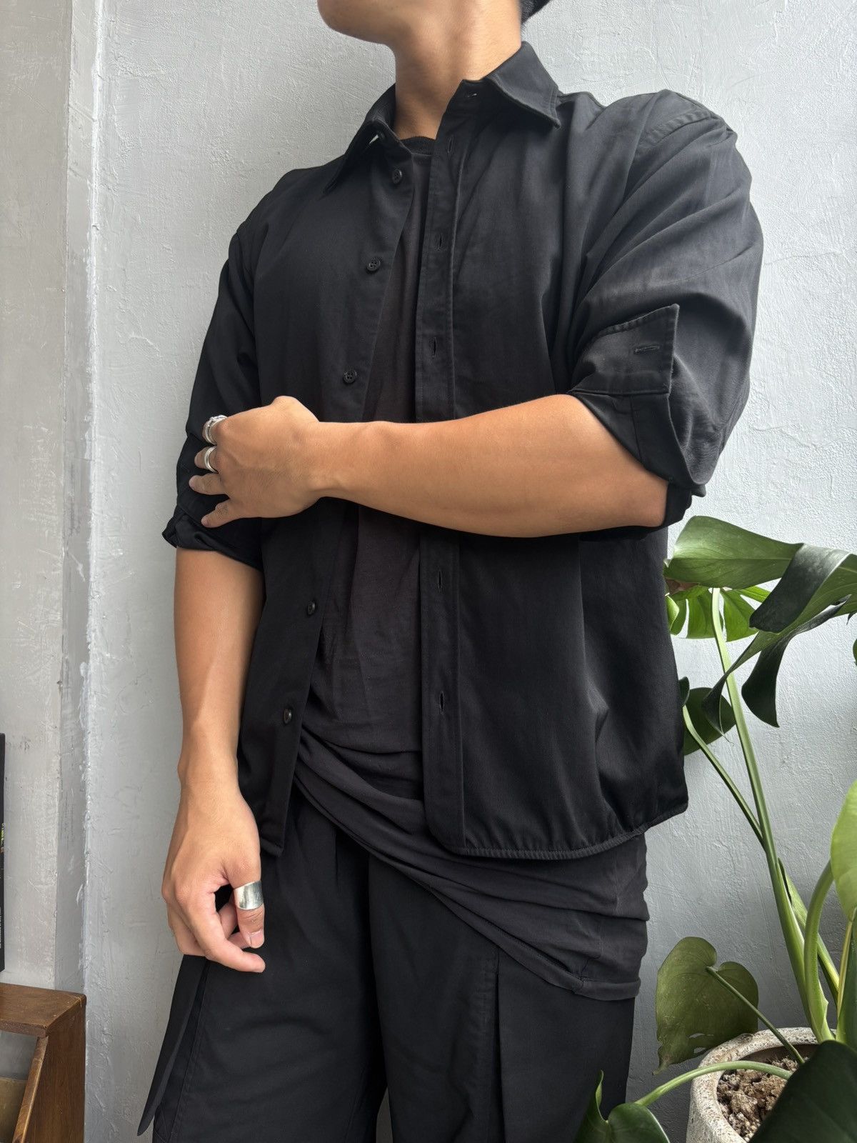 Balenciaga Balenciaga SS2021 Rayon oversized shirt Size US M / EU 48-50 / 2 - 3 Thumbnail