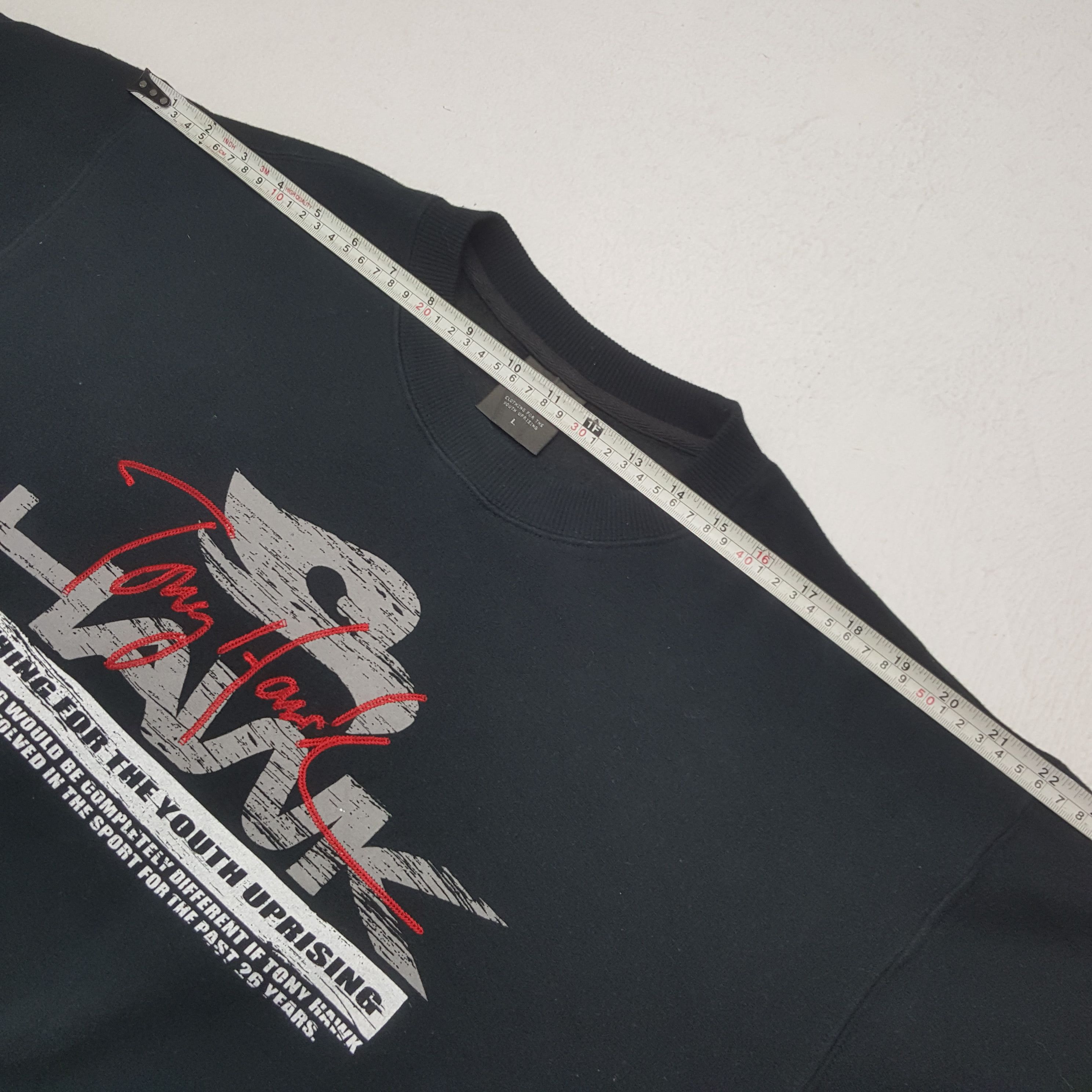 Tony Hawk Vintage Tony Hawk American Skateboard Sweatshirt C292N9 Size US L / EU 52-54 / 3 - 6 Thumbnail