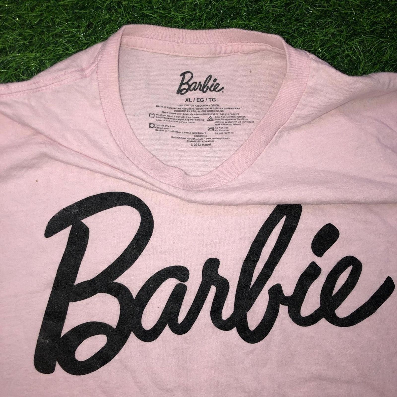 Other Women’s Light Pink Barbie Graphic Tee Size XL / US 12-14 / IT 48-50 - 2 Thumbnail