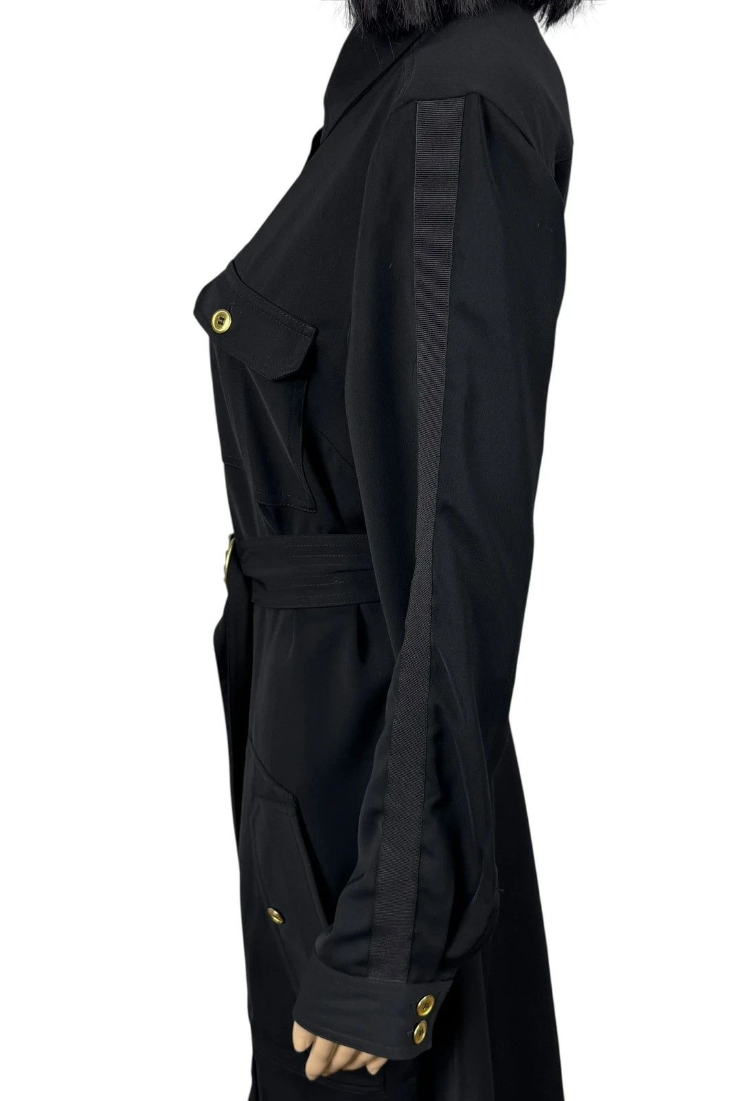 ME+EM ME + EM Shirt Dress Belted Polyester size 12 Size M / US 6-8 / IT 42-44 - 6 Thumbnail