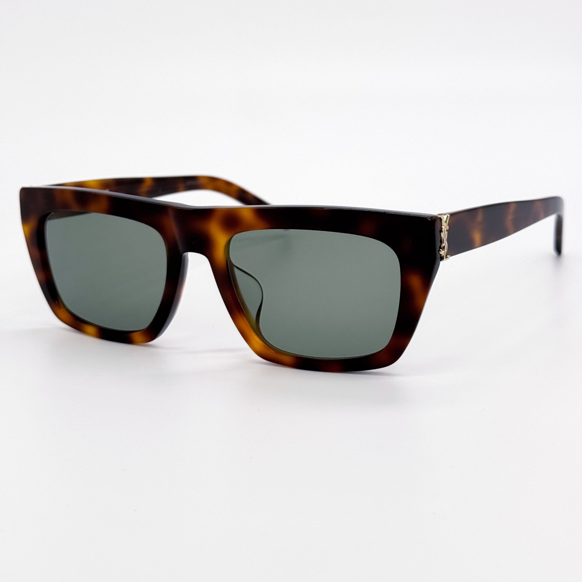 Saint Laurent Paris NEW SAINT LAURENT SUNGLASSES SLM131F 003 HAVANA WOMEN Size ONE SIZE - 3 Thumbnail