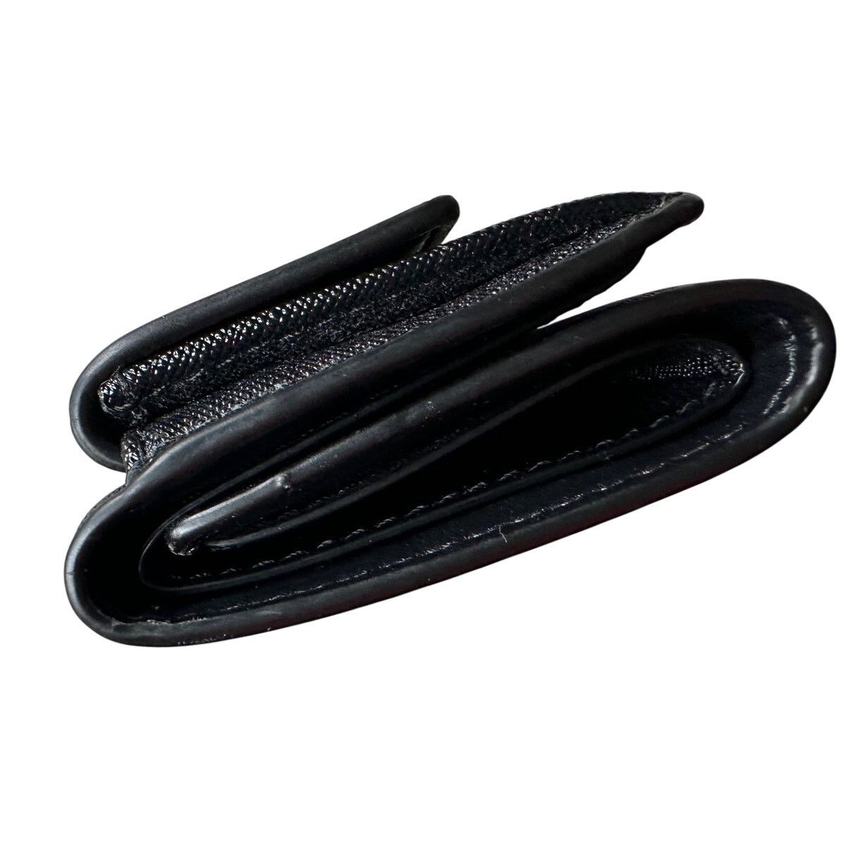 Marc Jacobs Marc Jacobs Black Mini Trifold Compact Wallet Size ONE SIZE - 4 Thumbnail