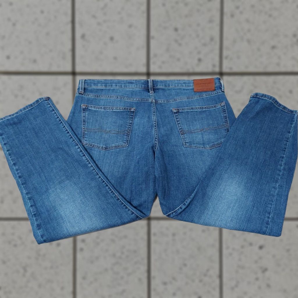 Lucky Brand VINTAGE? Lucky Brand 221 Jeans 40x30 Denim Pants Stretch Straight Mens Blue 40 Regular Jeans Mens Size US 40 / EU 56 - 1 Thumbnail