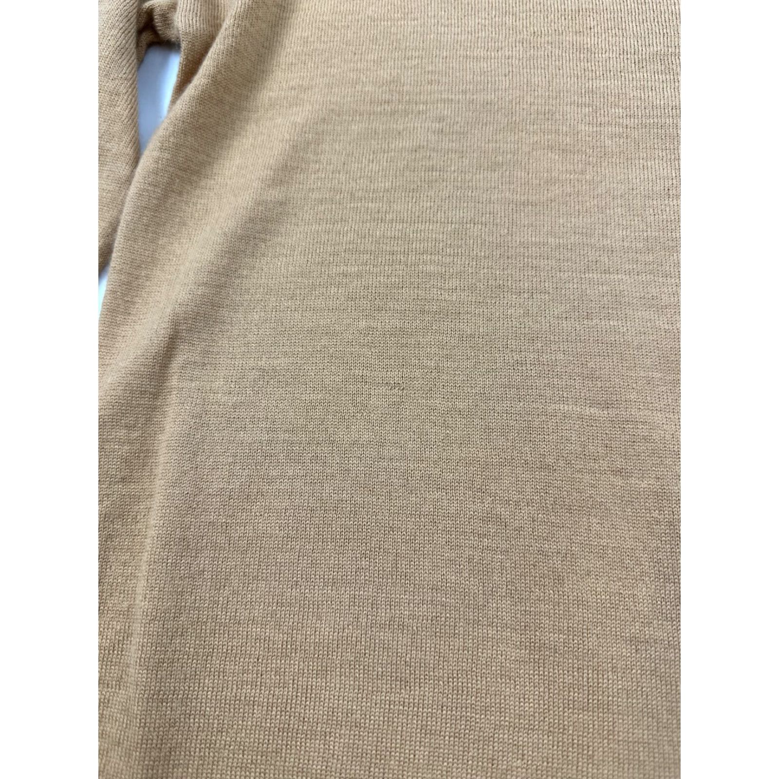 Cremieux Cremieux Gold Knit Sweater Womens Small Long Sleeve Crew Neck Pullover Casual Size S / US 4 / IT 40 - 3 Thumbnail