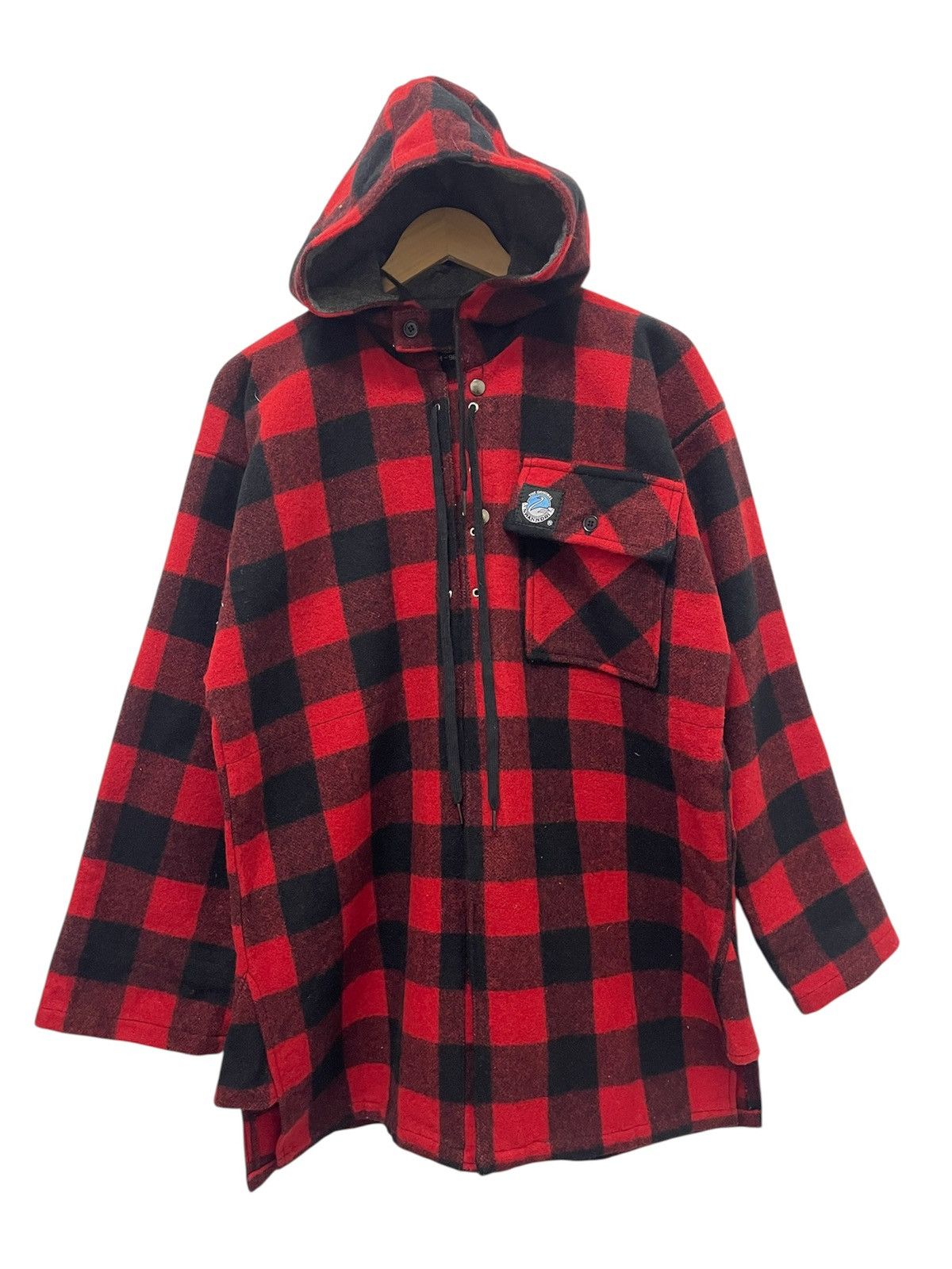 New Zealand Outback Vintage Tartan Wool Hooded Parkas Inspired Size US M / EU 48-50 / 2 - 1 Thumbnail