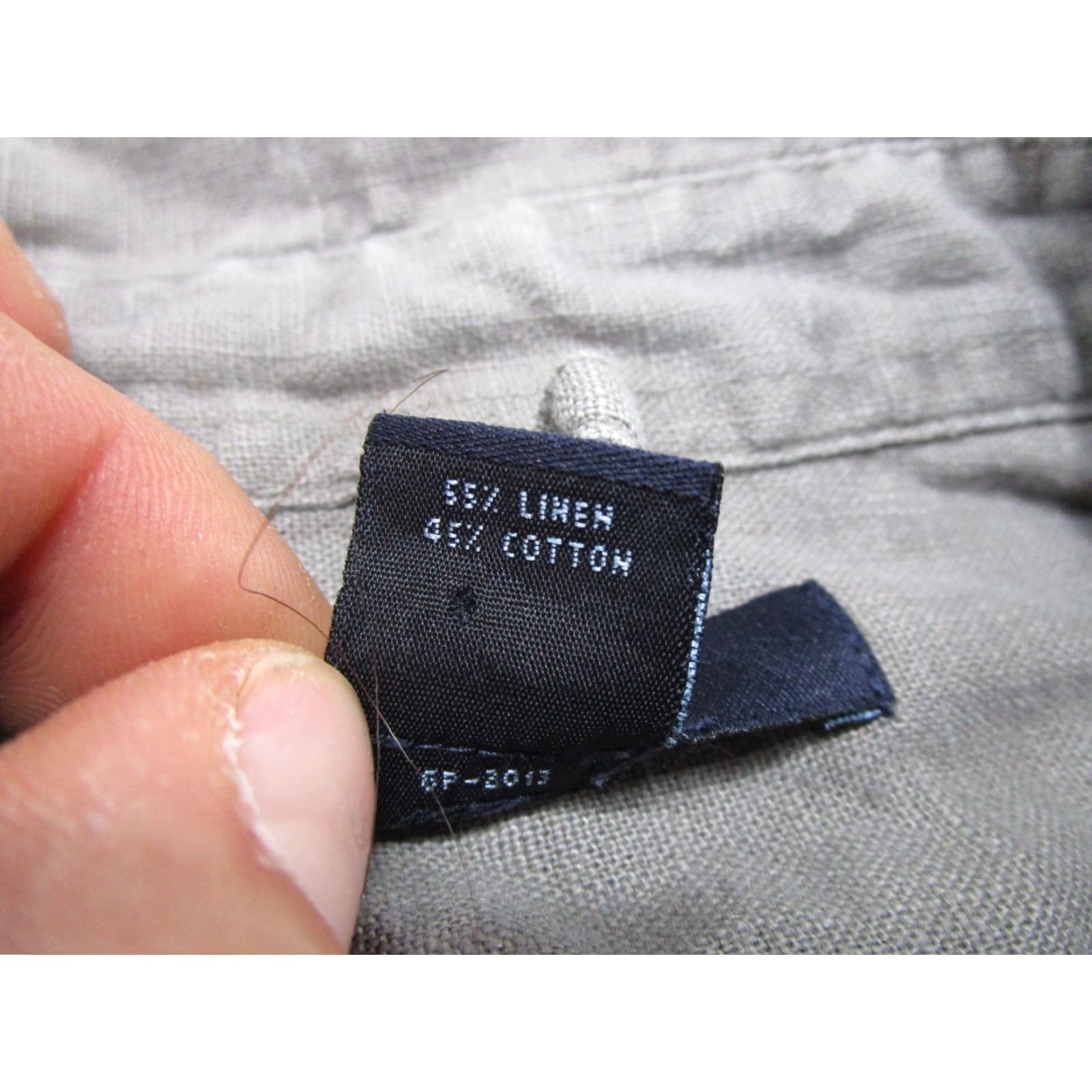 Gap VINTAGE Gap Button-Up Shirt Men 2XL Cotton Linen Short Sleeve Gray Retro Utility Pocket Shirt Mens Size 2XL Size US XXL / EU 58 / 5 - 3 Thumbnail