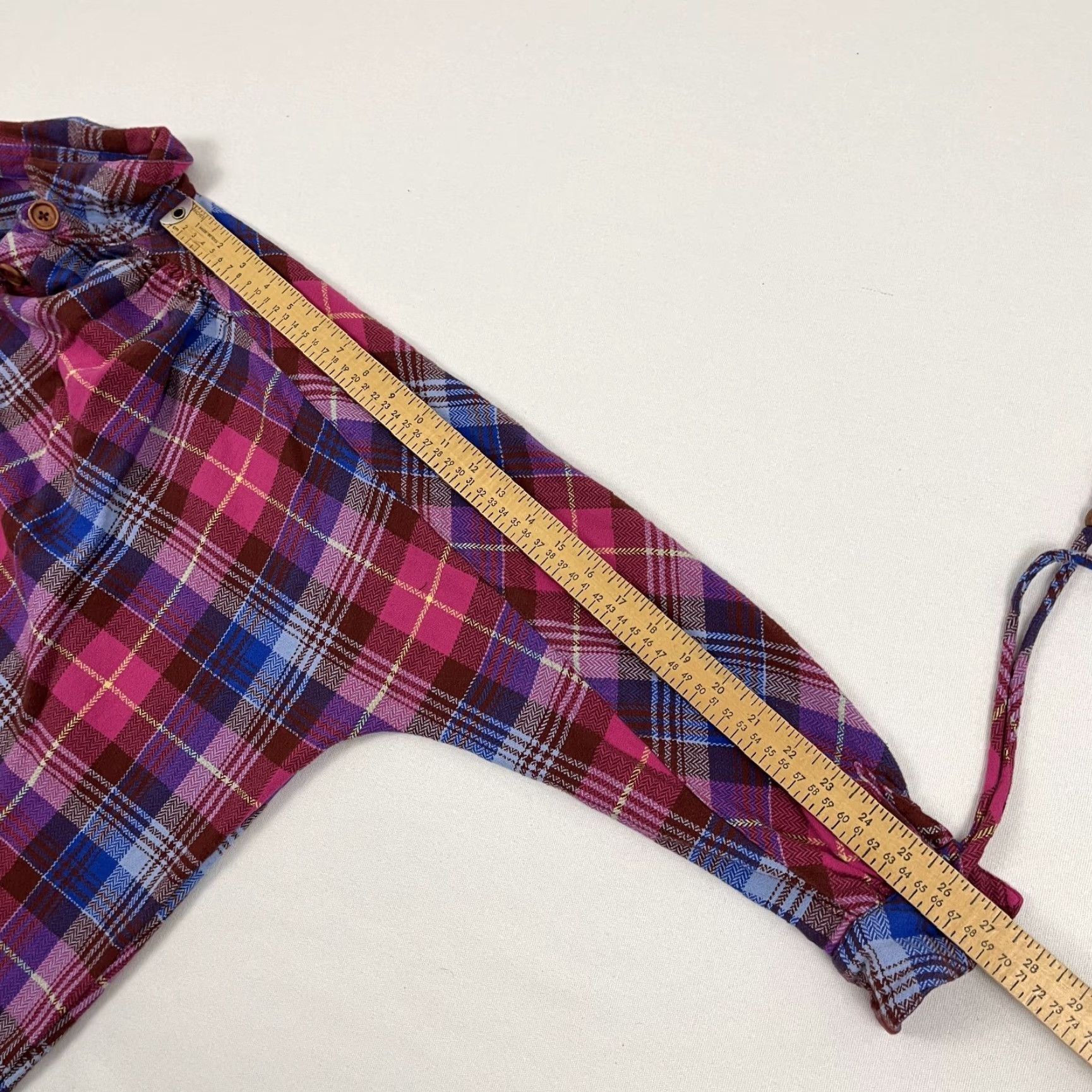 Free People Free People Dress Womens XS Multicolor Zoey Mini Dress Tunic Top Flannel Plaid Boho Oversized Size XS / US 0-2 / IT 36-38 - 7 Thumbnail