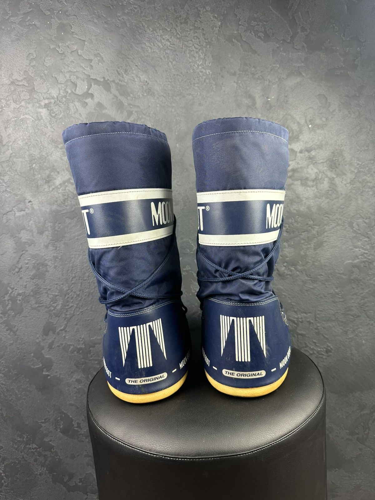 Moon Boot × Vintage Moon Boot Tecnica Blue Nylon Chunky Boots Size 39-41 Size US 7.5 / EU 40-41 - 6 Thumbnail