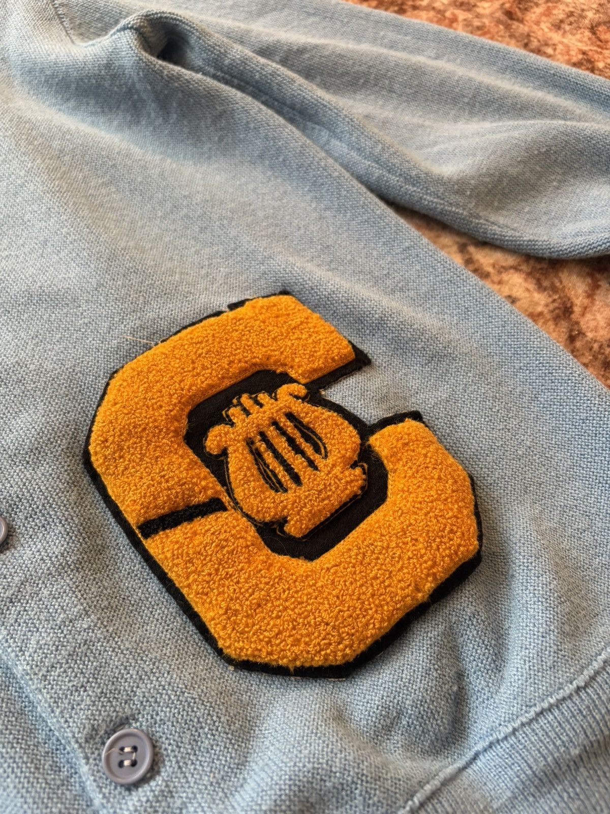 Vintage 60s Varsity Cardigan Size US S / EU 44-46 / 1 - 8 Thumbnail
