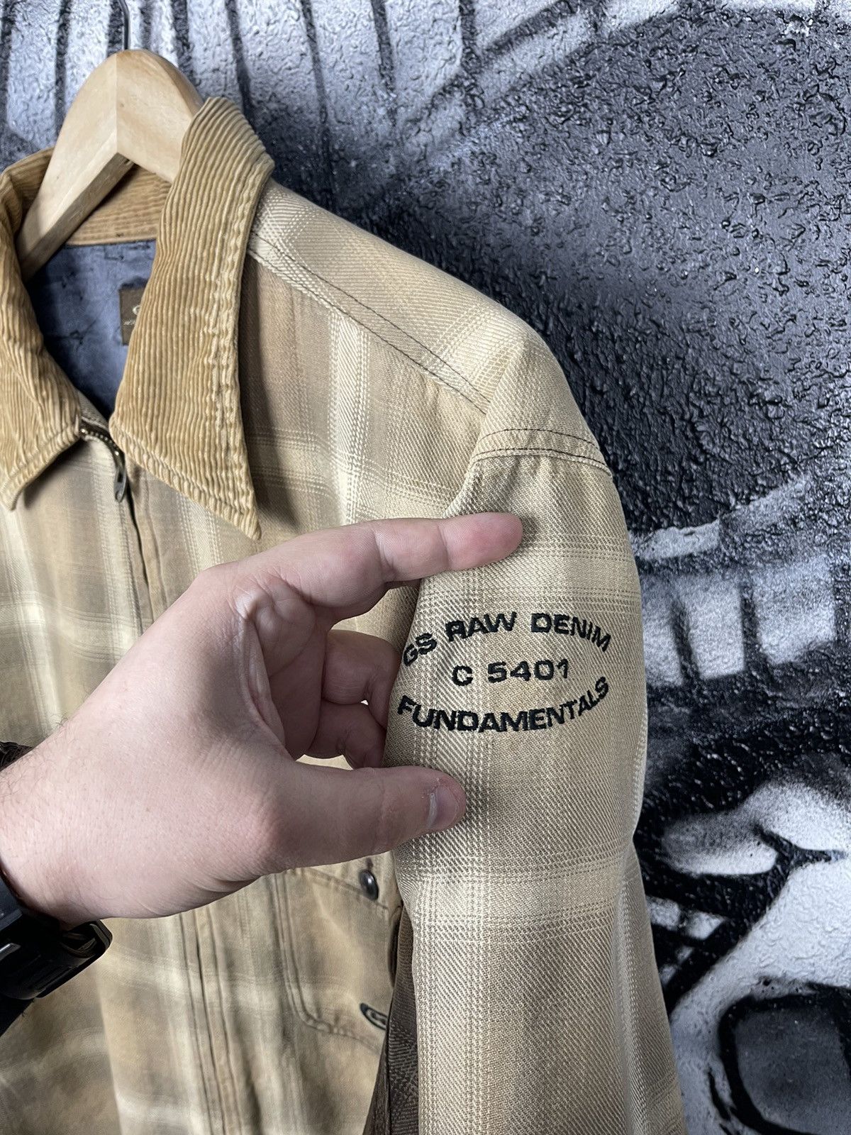 G-Star G-Star Raw Vintage Plaid Full Zip Overshirt Jacket Size L Size US L / EU 52-54 / 3 - 4 Thumbnail