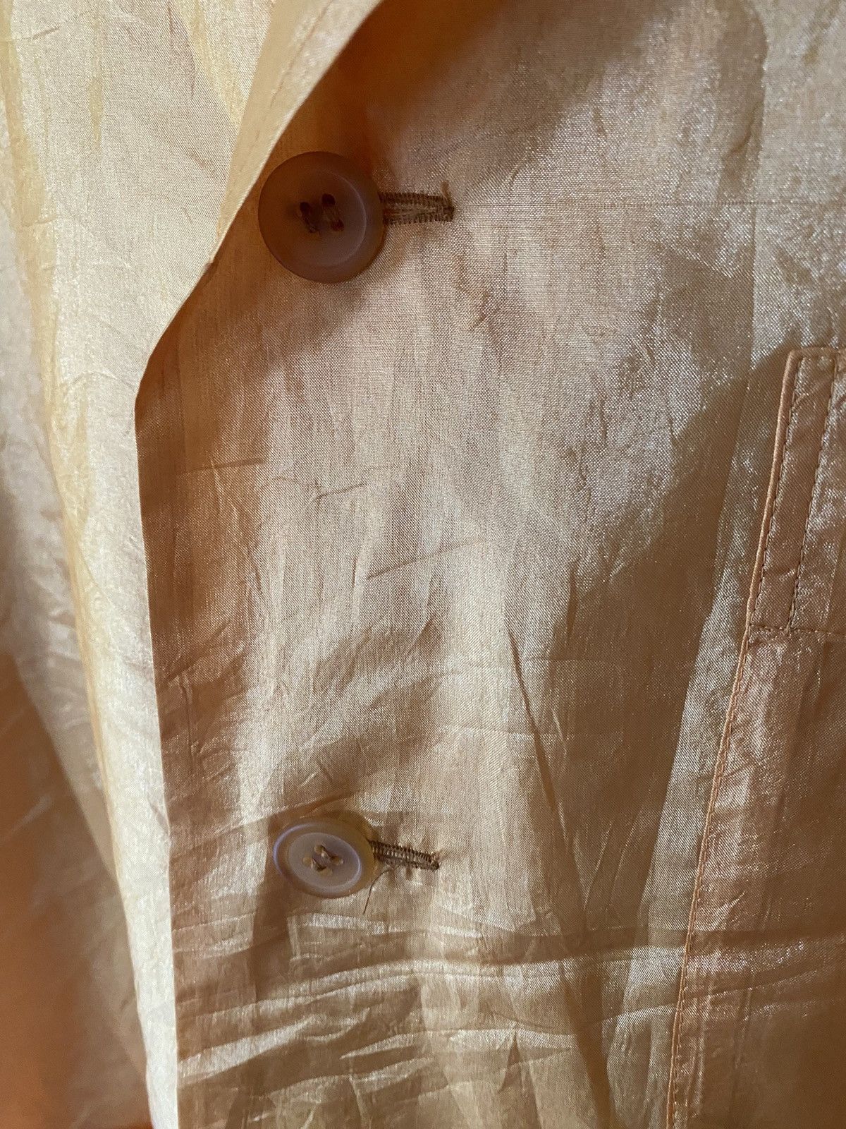 Issey Miyake 1980s Issey Miyake Nylon button up Size US M / EU 48-50 / 2 - 5 Thumbnail