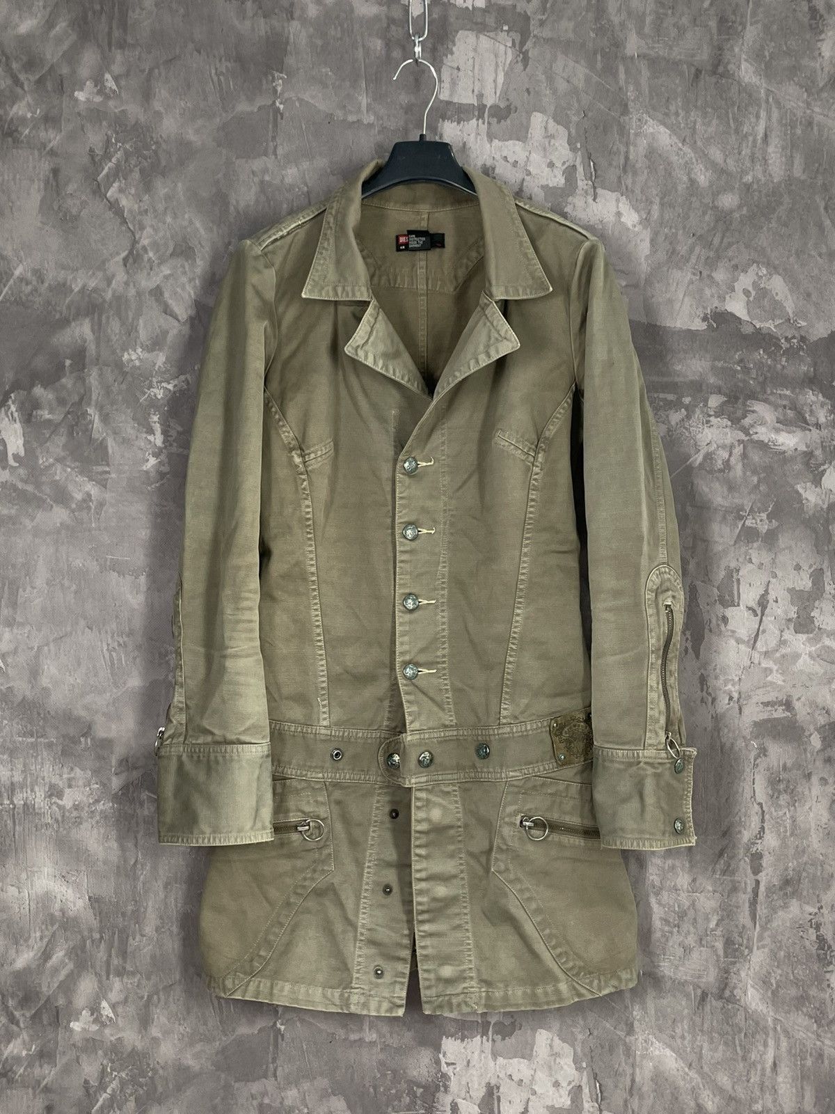 Diesel Vintage Avant Garde Japanese Style Diesel Bondage Jacket Size S / US 4 / IT 40 - 1 Thumbnail