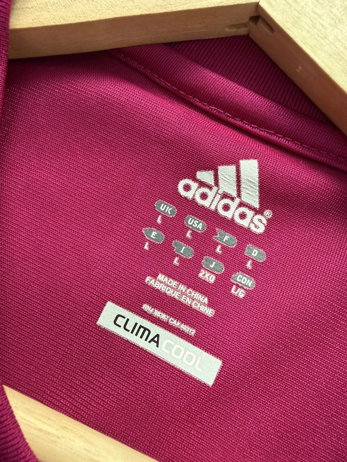 Adidas Shalke 04 vintage shirt purple 2012 Size US L / EU 52-54 / 3 - 8 Thumbnail