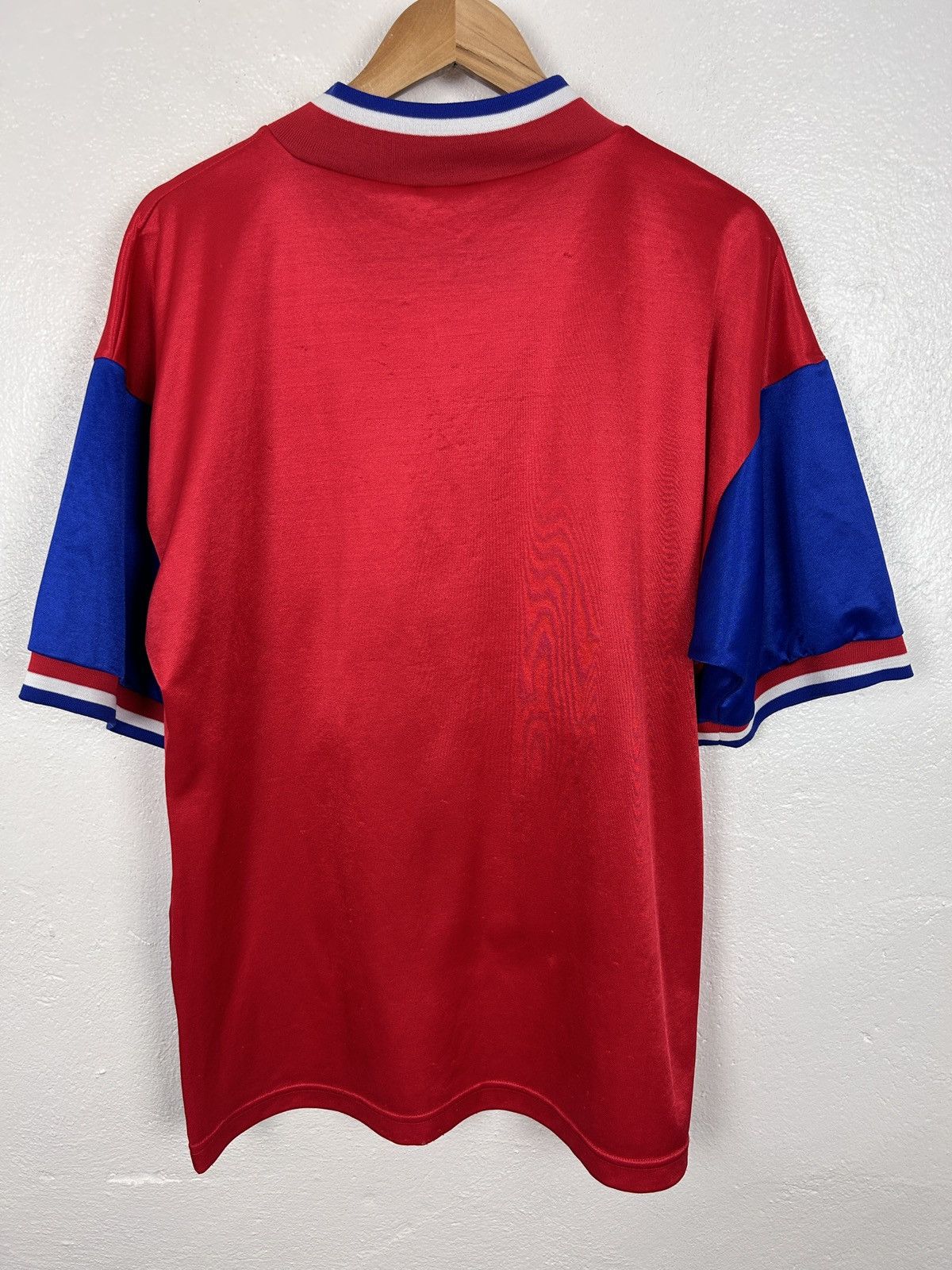 Adidas 90s Vintage Adidas Bayern Munchen 1993/94/95 Home Kit Jersey Size US L / EU 52-54 / 3 - 5 Thumbnail