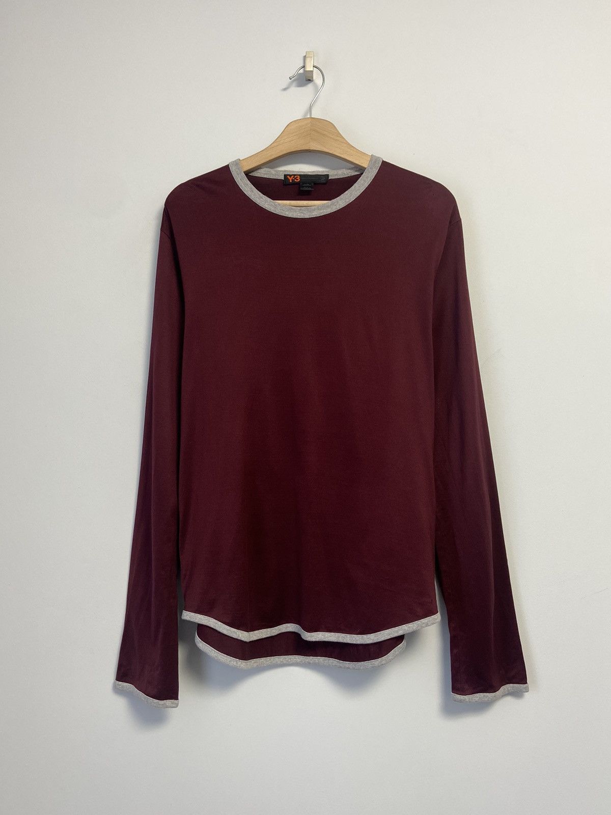 Yohji Yamamoto Yohji Yamamoto Long Sleeve Big Logo Size US L / EU 52-54 / 3 - 10 Thumbnail