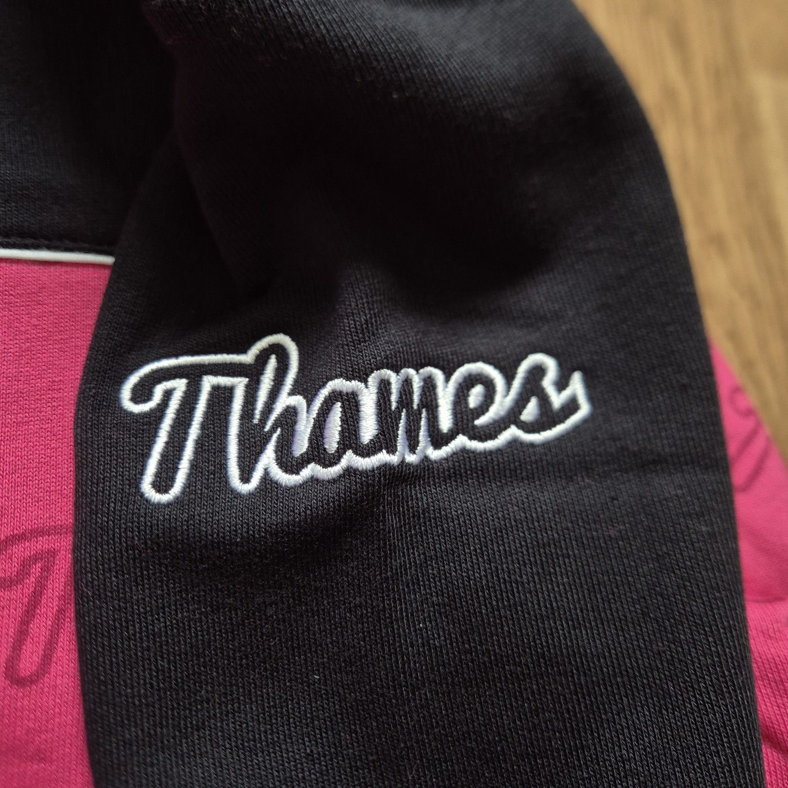 Thames Thames x Fred Perry Chest Panel Sweatshirt Black Medium SS19 Size US M / EU 48-50 / 2 - 8 Thumbnail