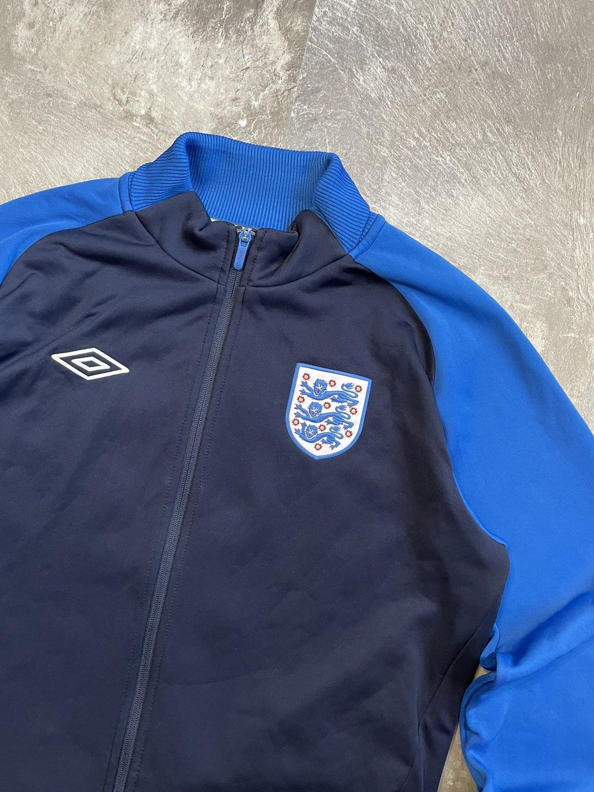 Umbro Vintage Umbro England Soccer Team Track Jacket Football Y2K Size US L / EU 52-54 / 3 - 3 Thumbnail
