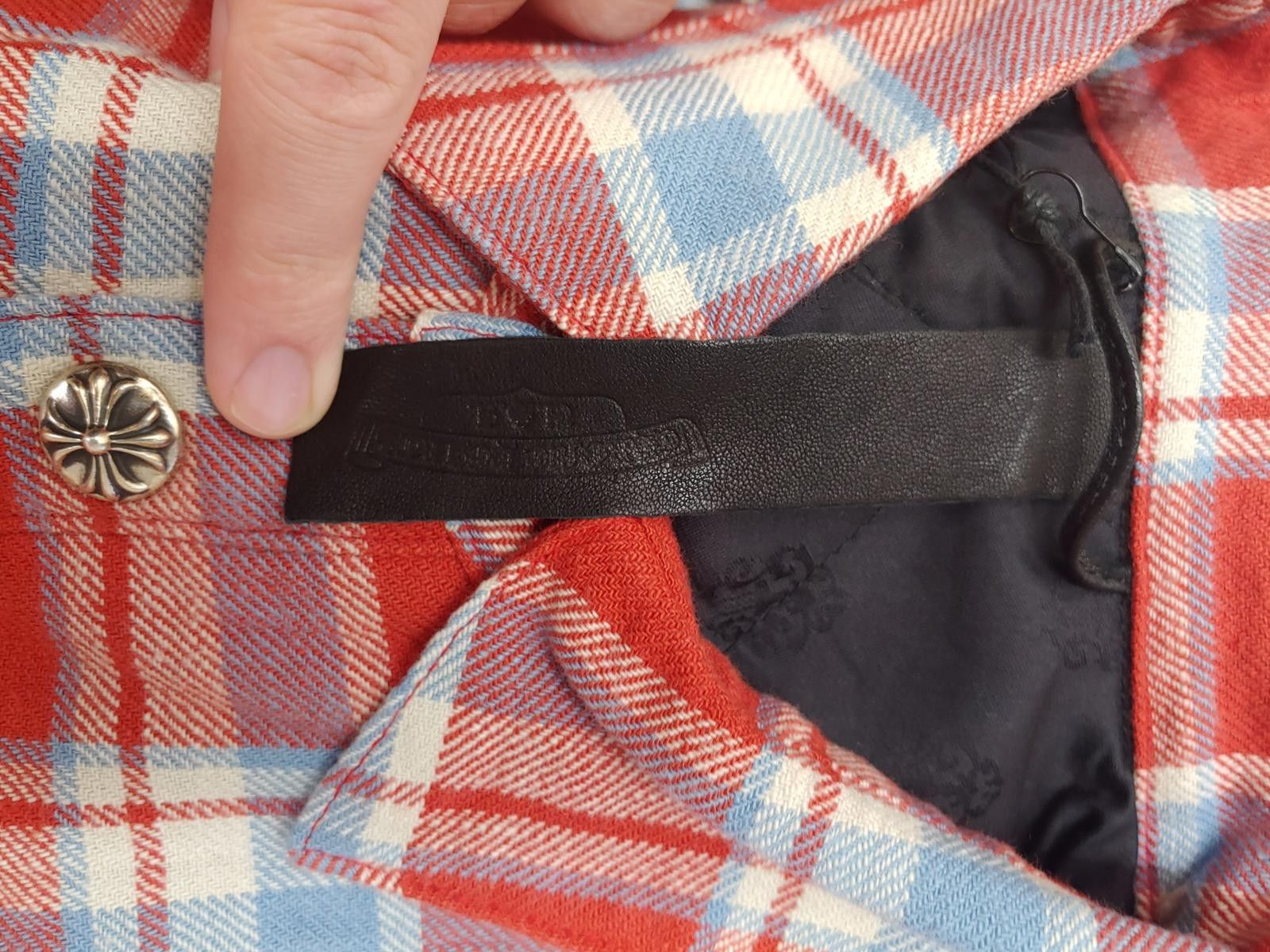 Chrome Hearts Chrome Hearts Padded Flannel Shirt Size ONE SIZE - 3 Thumbnail